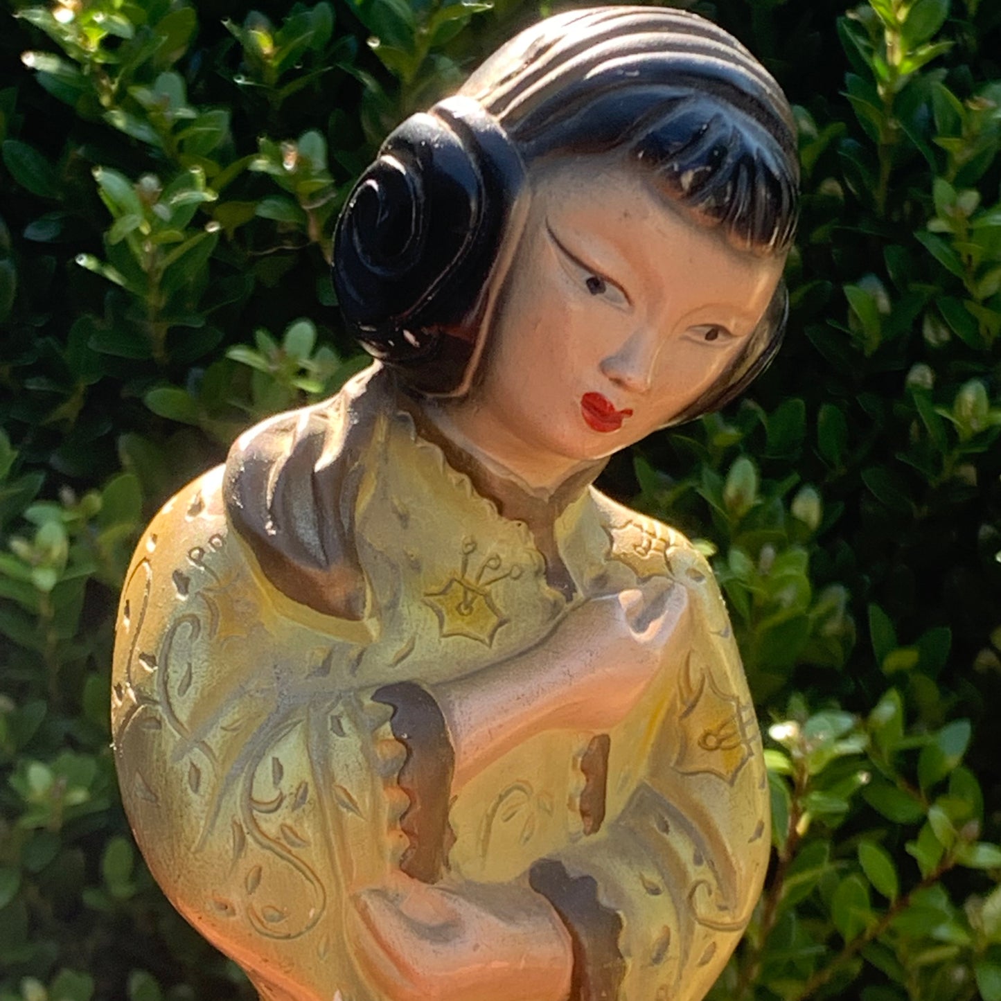 lady close up