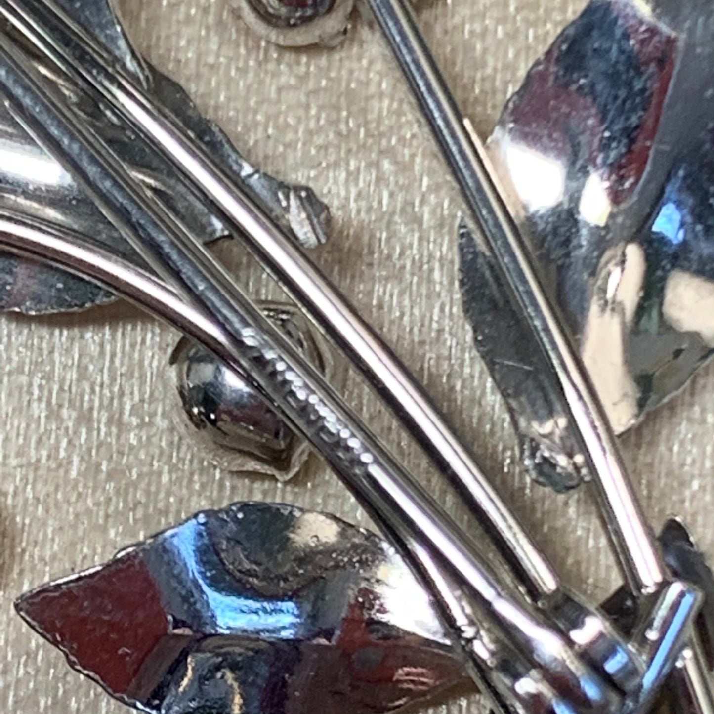 Vintage Krementz Floral Bouquet Pin