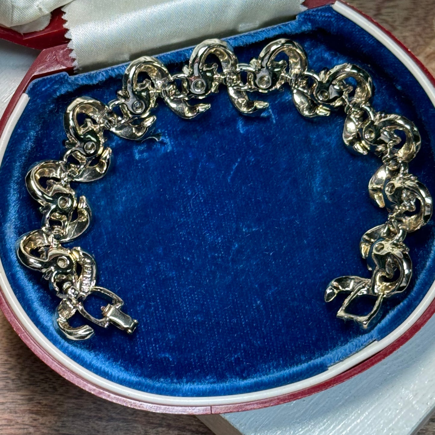 Vintage Kramer Rhinestone Bracelet