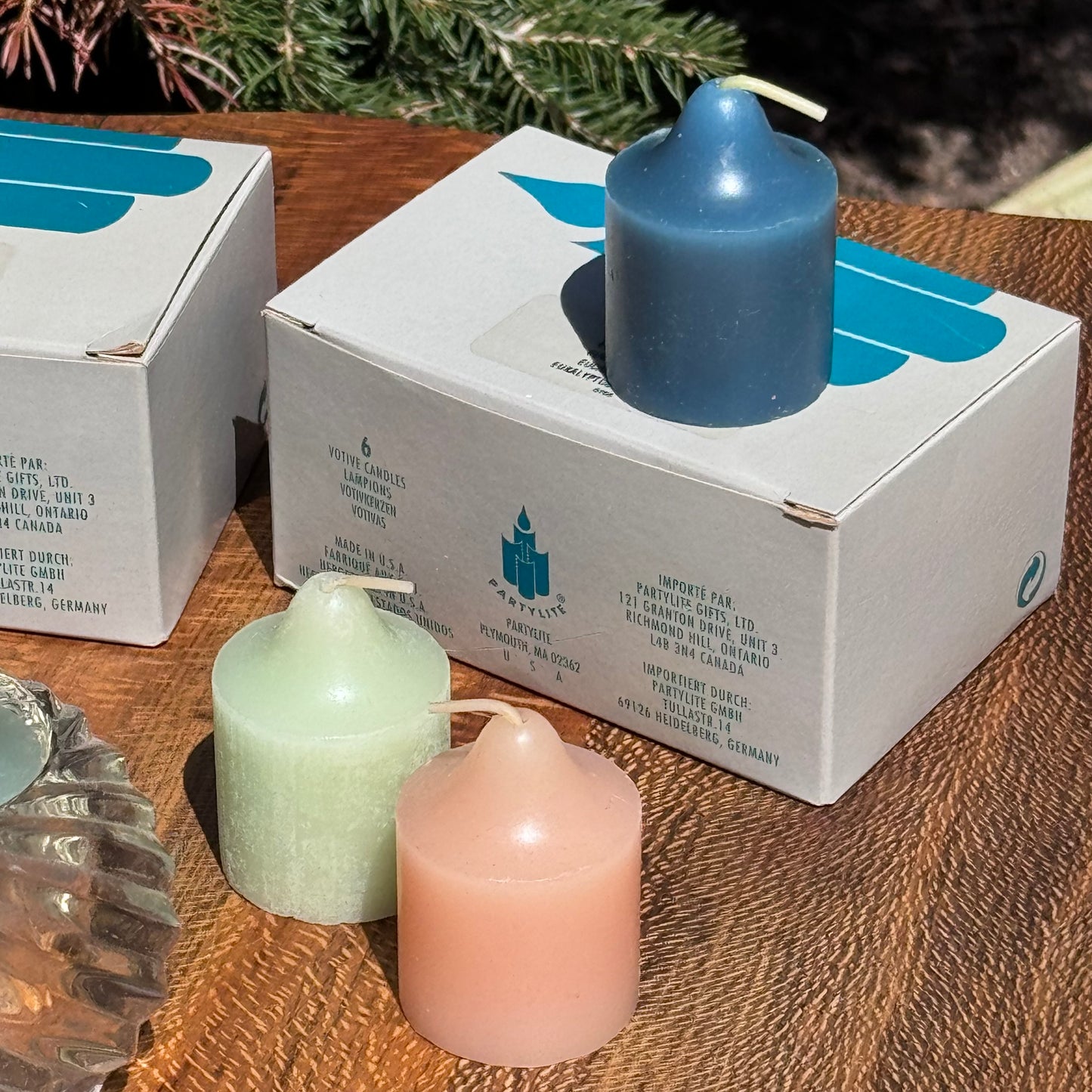 Partylite Votive Candles, Tealights, & Containers