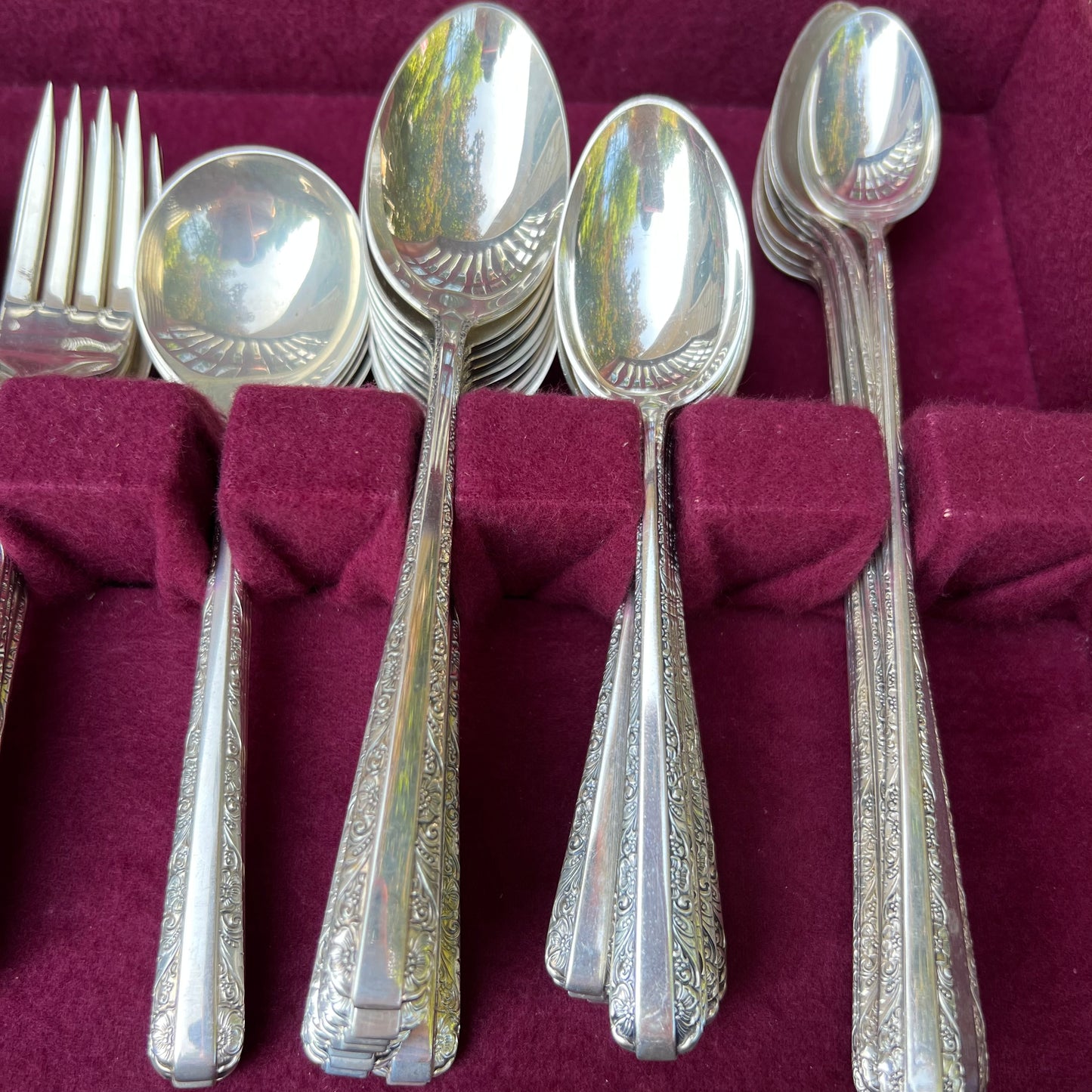 Towle Sterling Silver Candlelight Pattern  Flatware Service 83 pieces
