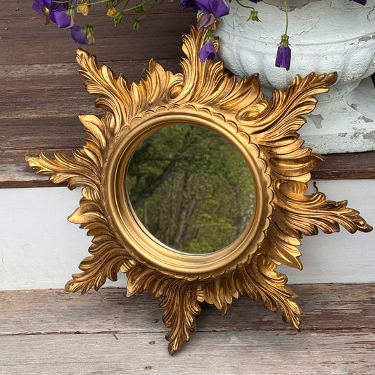 Mid Century Modern Italian Starburst Mirror