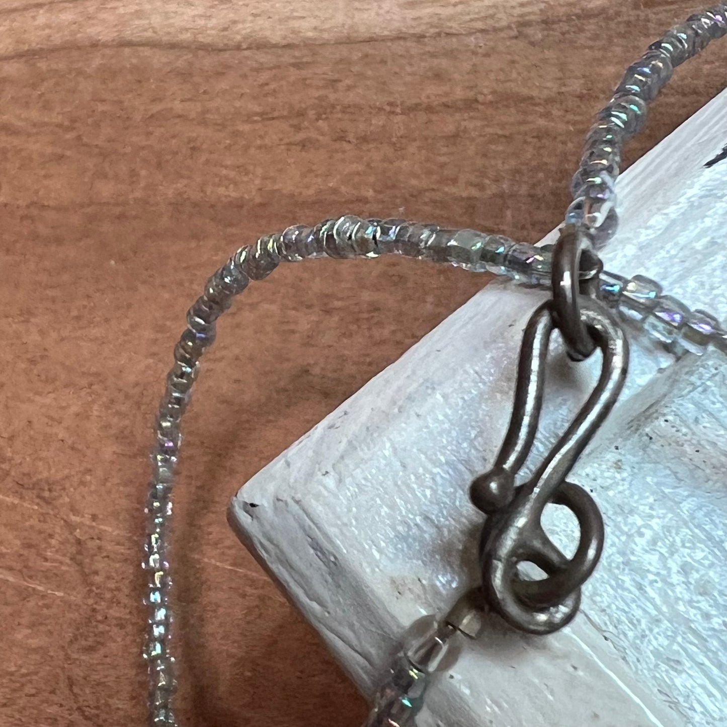 Vintage Amethyst Semi Precious Gemstone Briolette Necklace