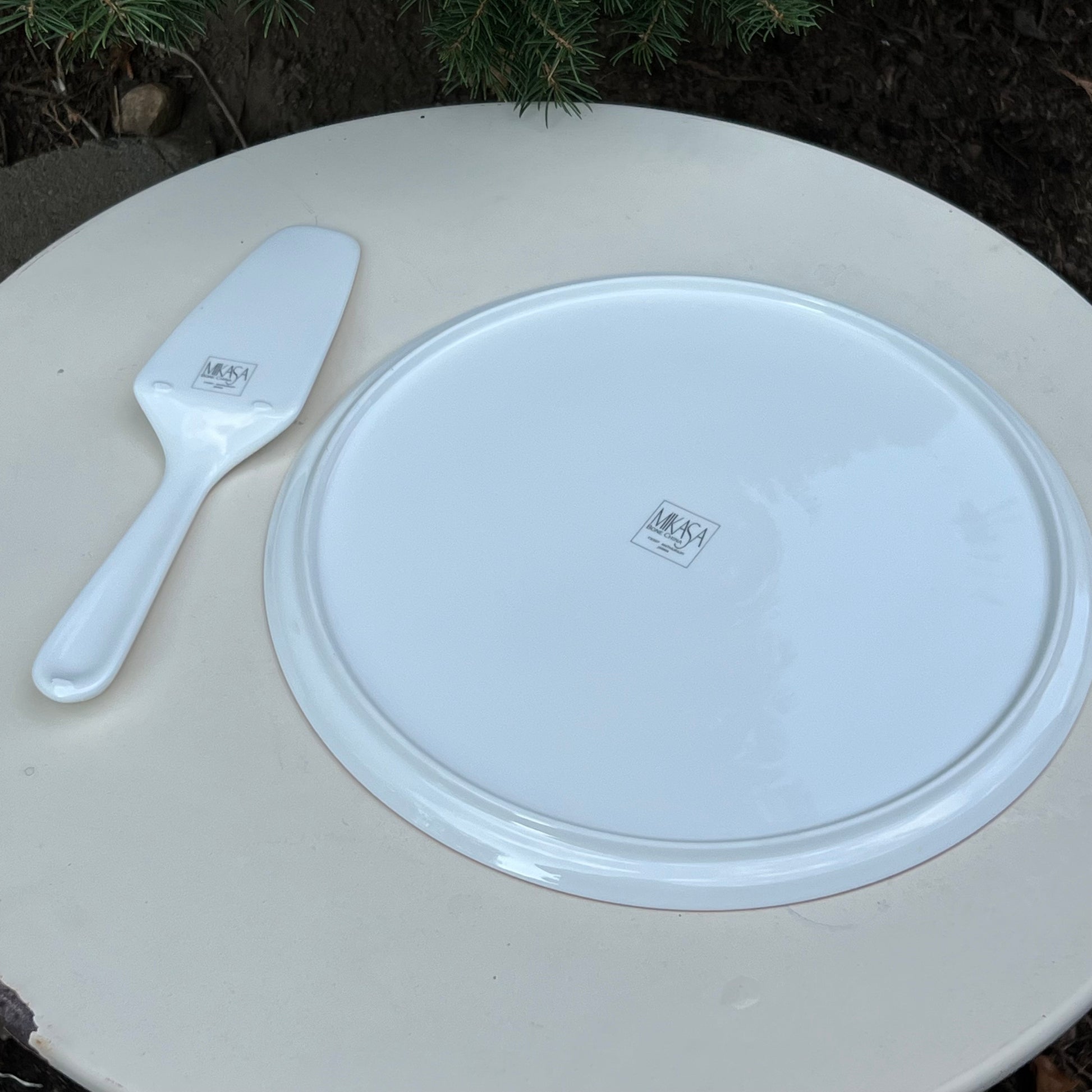 mikasa anthurium Vintage Mikasa Bone China Anthurium Cake Plate & Serving Knife Orig Bo – Lady Slippers
