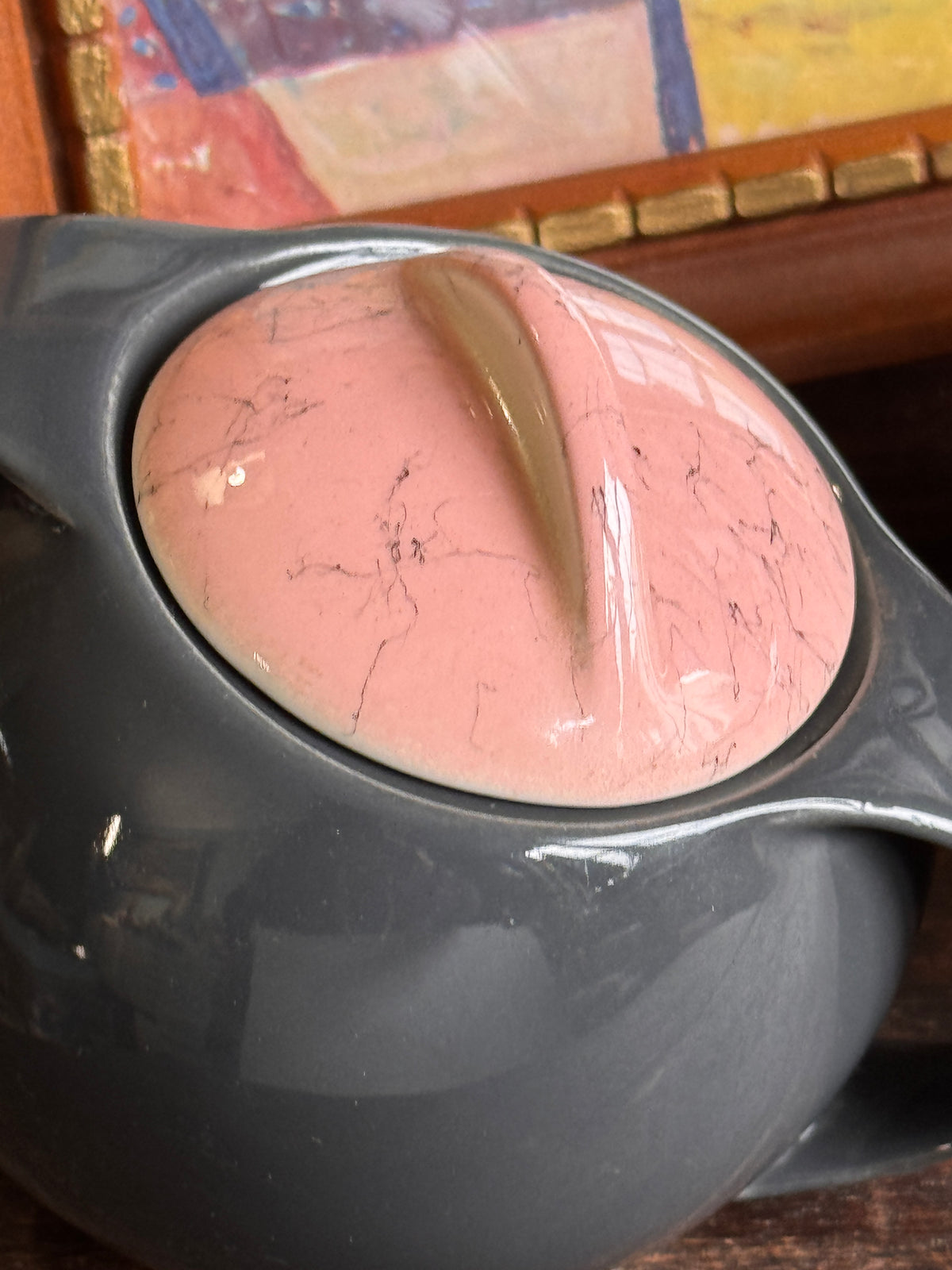 Eva Solo Grey & Pink Creamer and Lidded Sugar Bowl Set
