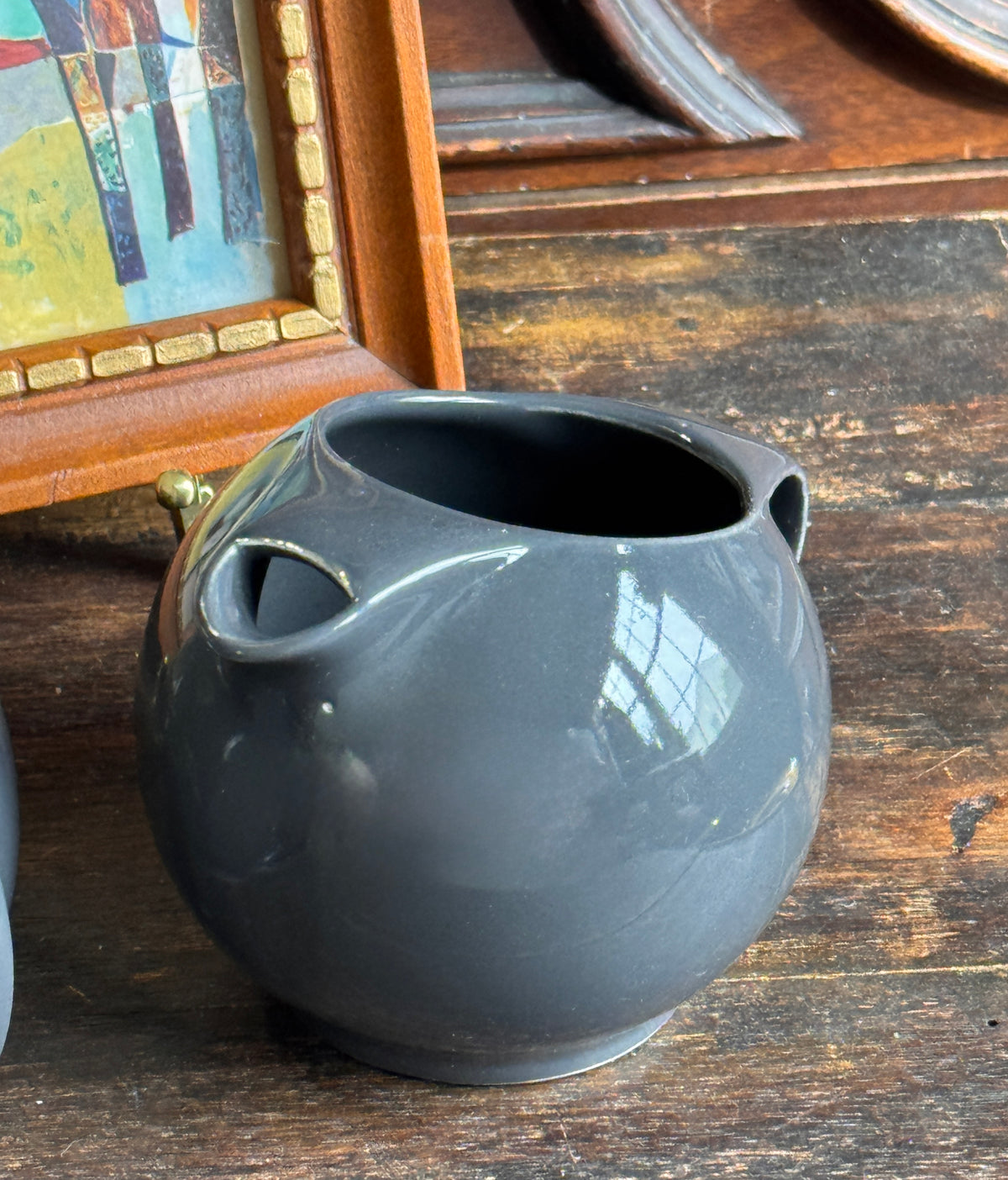 Eva Solo Grey & Pink Creamer and Lidded Sugar Bowl Set