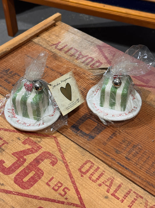 Department 56 Heart of the Holidays Decorations by Sandra Magsamen, Set of 2