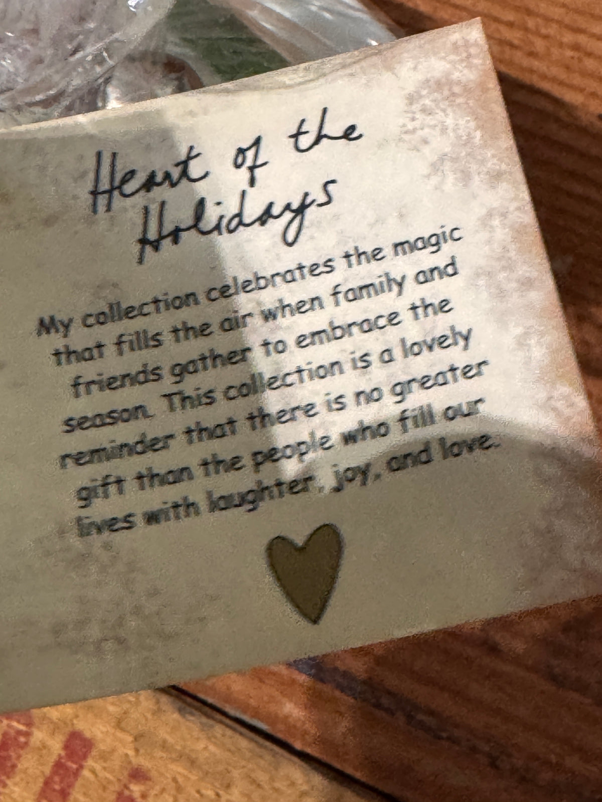 Department 56 Heart of the Holidays Decorations by Sandra Magsamen, Set of 2