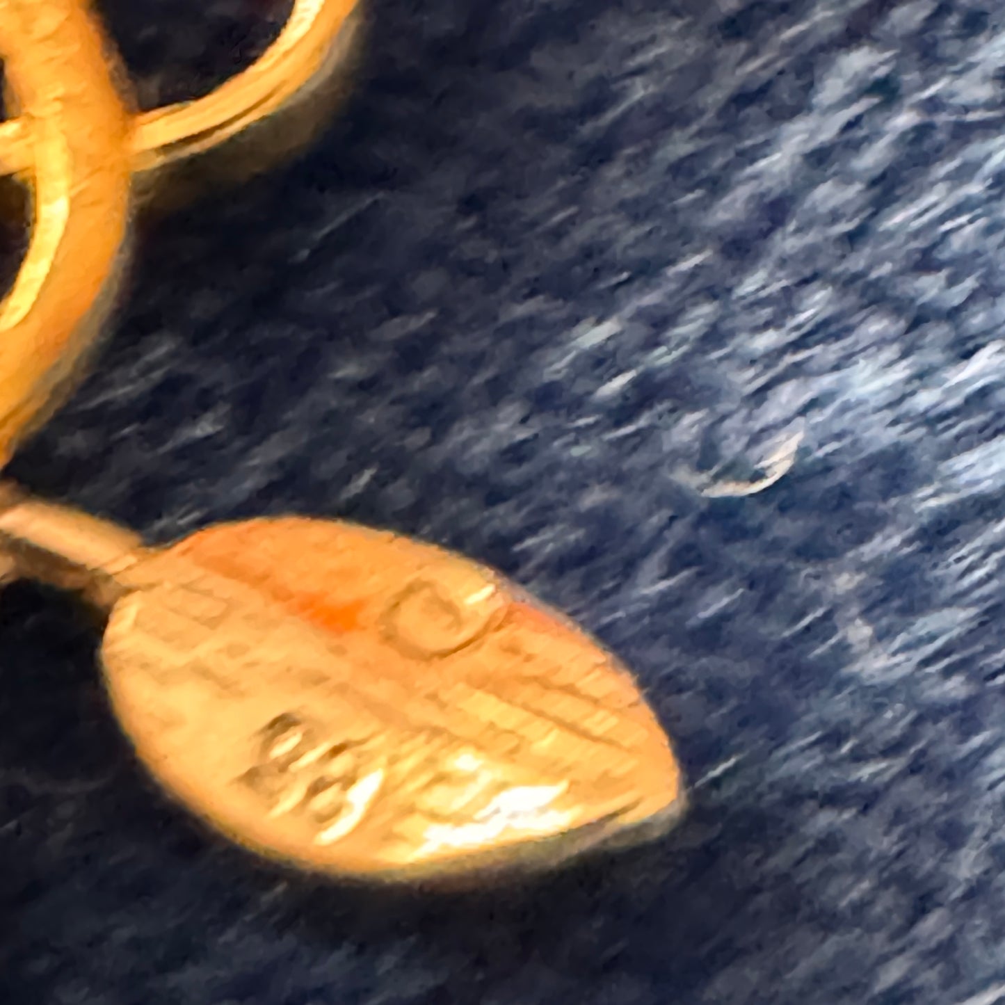 Vintage 14K Michael Anthony Yellow, White & Rose Gold Pendant