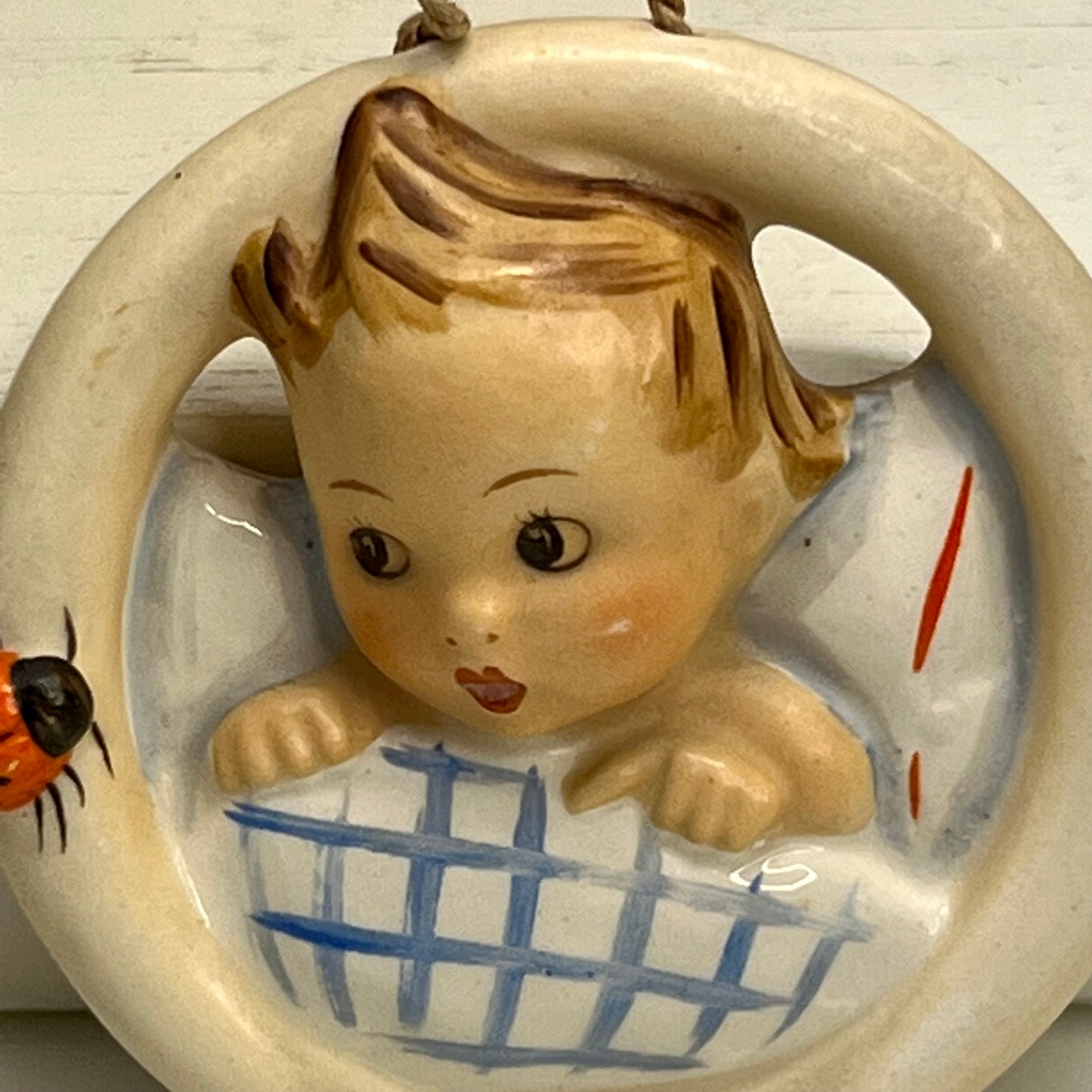 Hummel "Child in Bed Bed Baby Lady Bug" HUM 137  M. I. Hummel