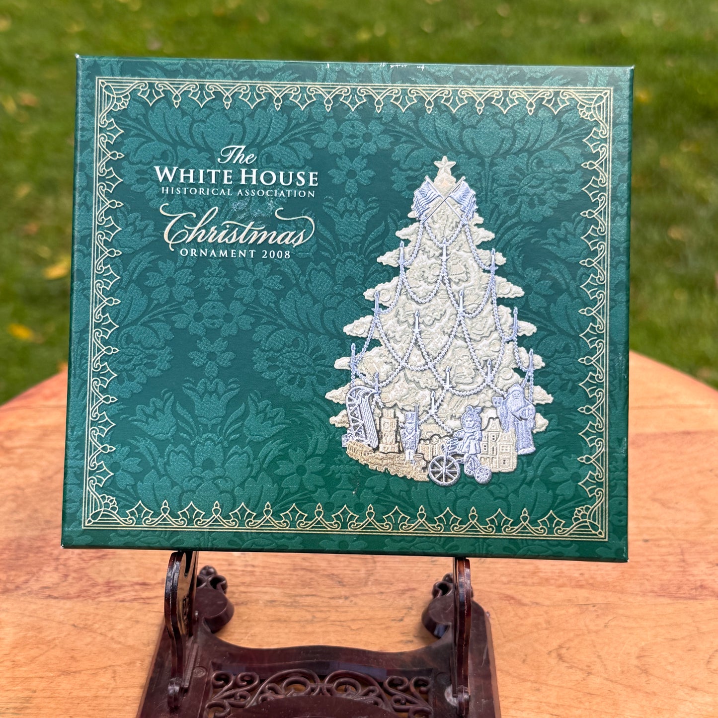 The White House Historical Association Christmas Ornament 2008 New in Box