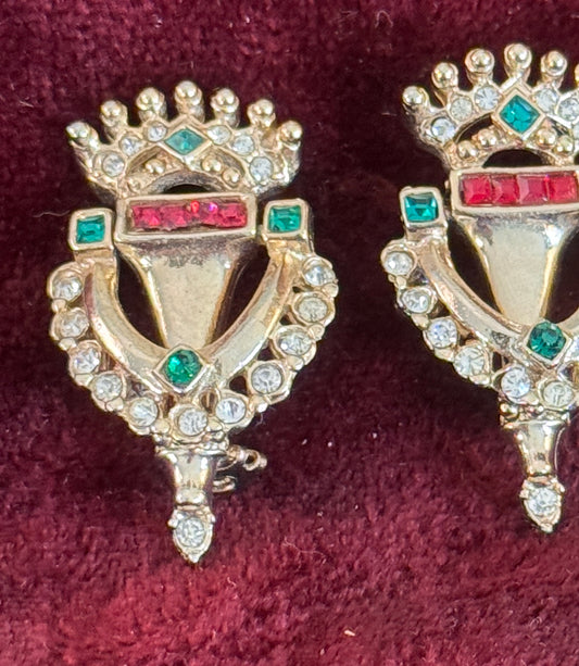 Vintage Coro Coronation Door Knocker Pins — Set of Three | Alfred Katz Design