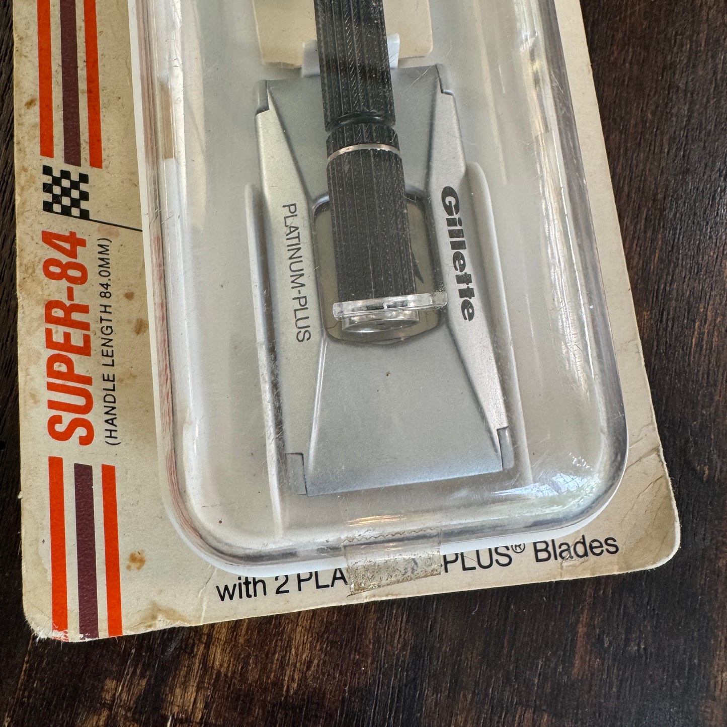 Gillette Adjustable Safety Razor Super 84 Black Beauty Never Used