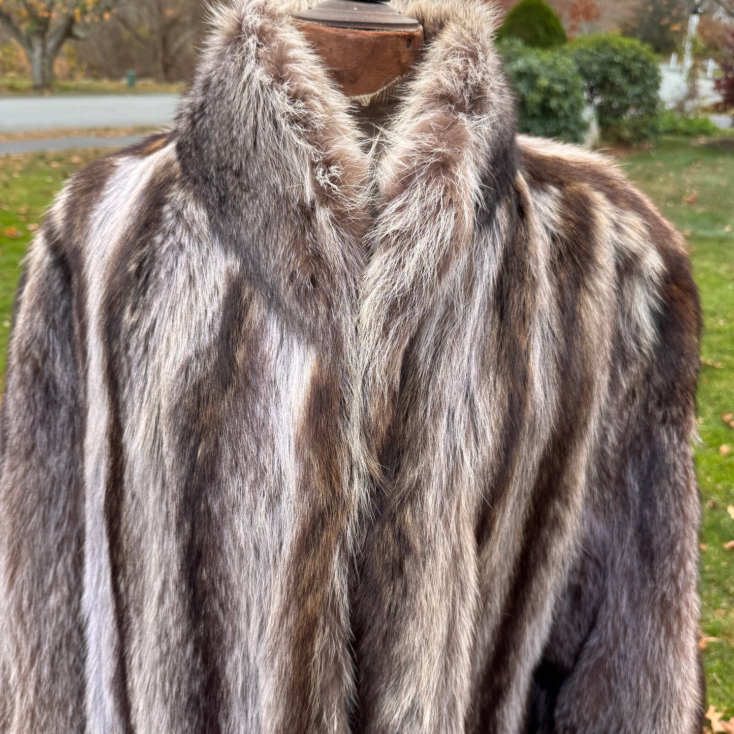 Vintage Weiner's Furs Raccoon Fur Coat Jacket