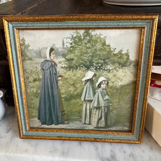 Vintage Sabbath Morn Framed Print