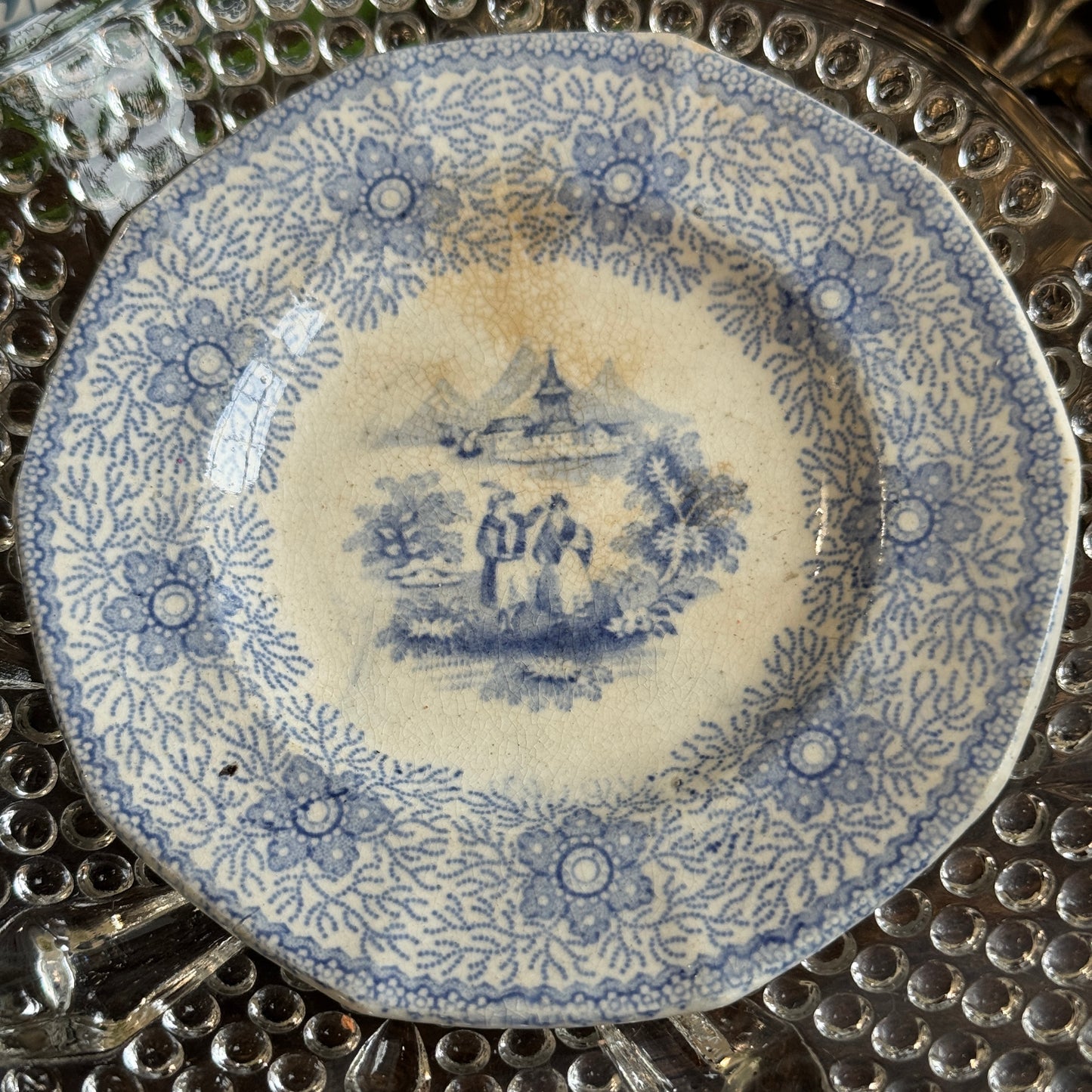 Vintage Jewelry Dish & Found Treasures "From the Sea"