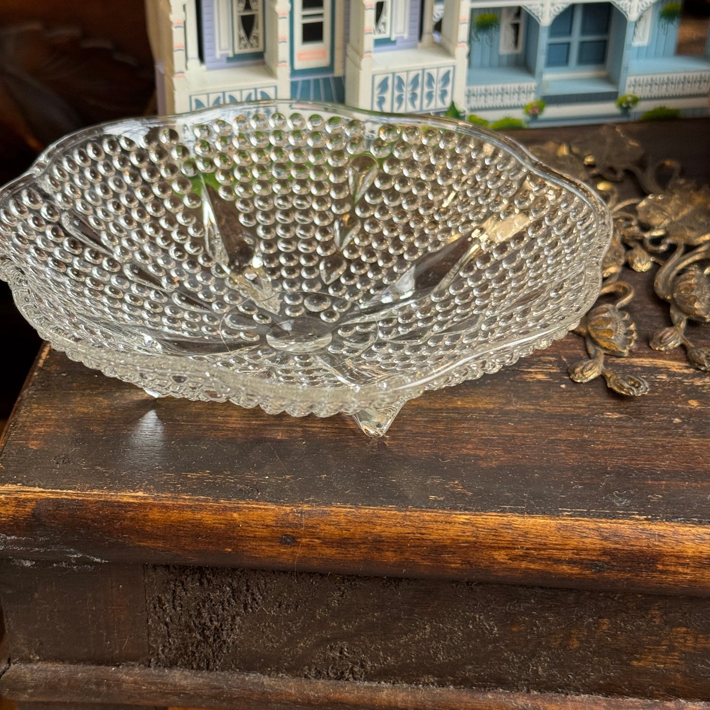 Vintage Jewelry Dish & Found Treasures "From the Sea"