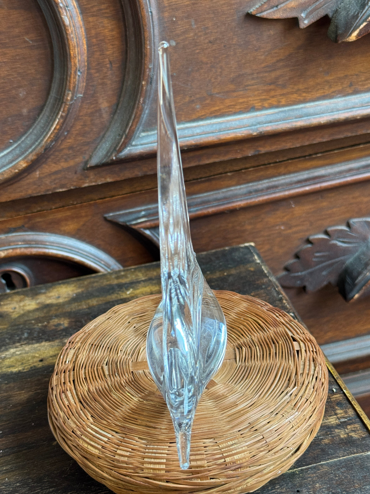Vintage Oggetti Murano Art Glass Sailboat Sculpture, 6"
