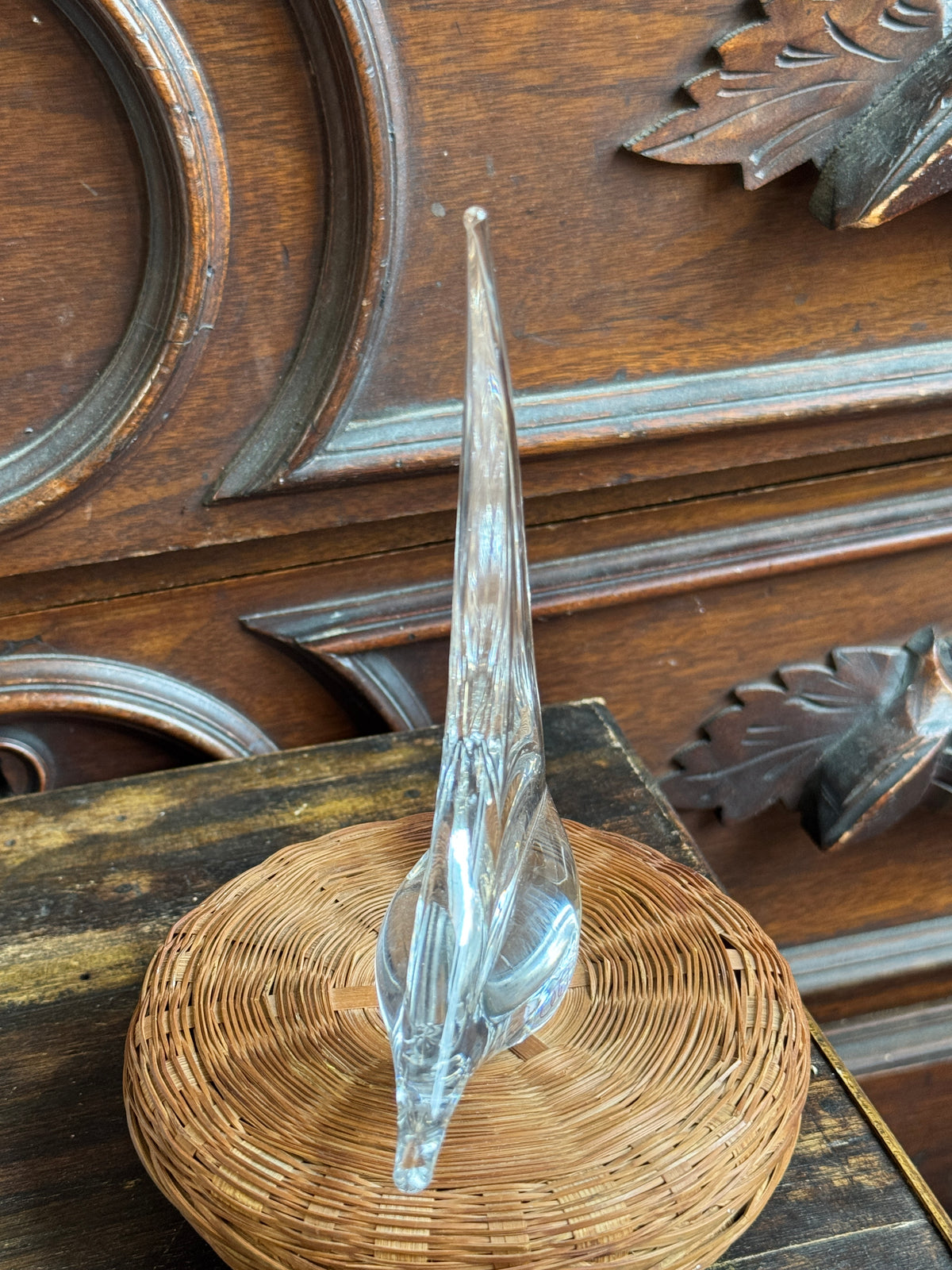 Vintage Oggetti Murano Art Glass Sailboat Sculpture, 6"