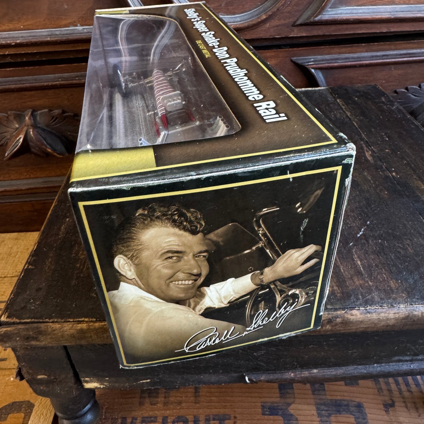 Shelby Collectibles Super Snake Don Prudhomme Rail Dragster 1:24 NIB