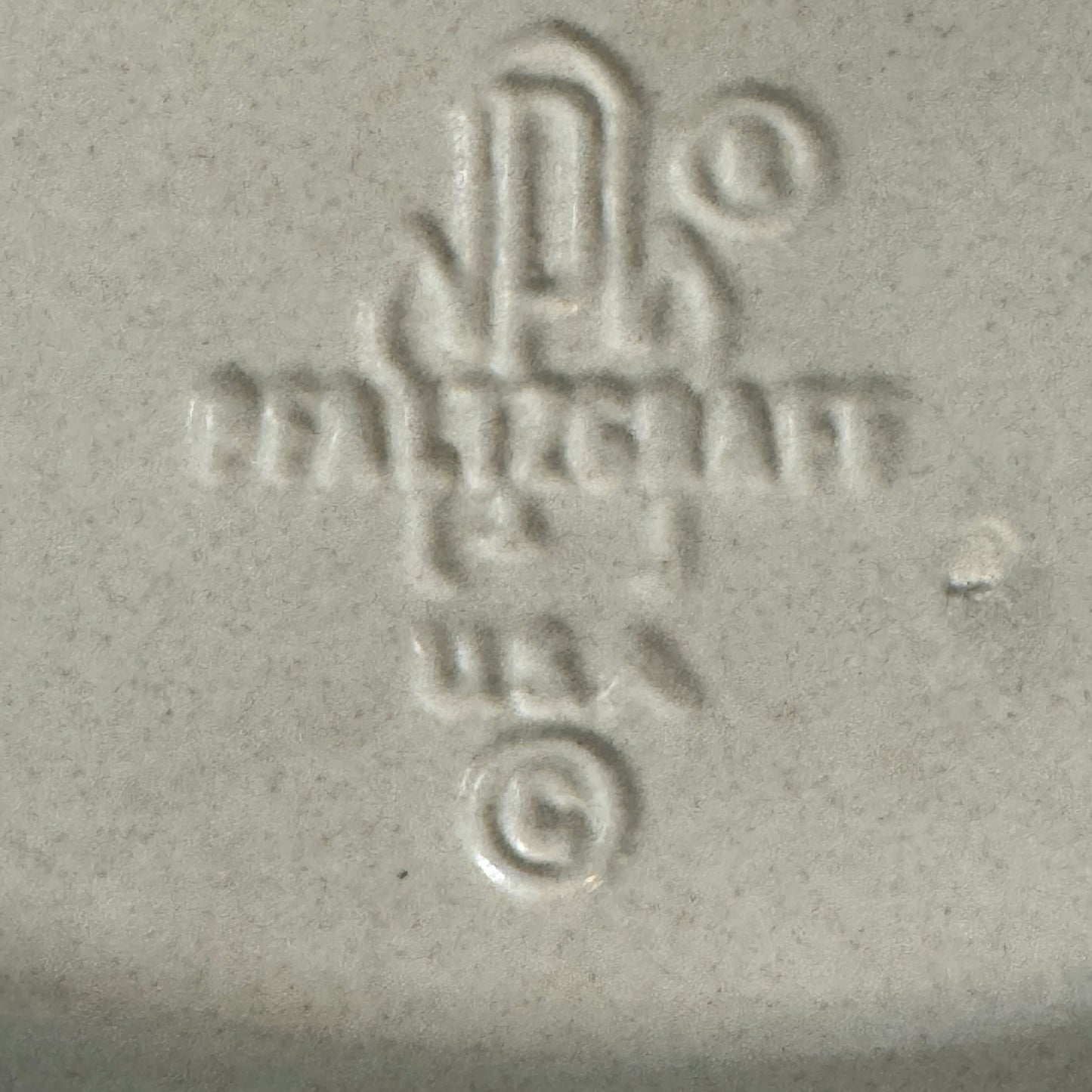 Yorktowne Pfaltzgraff Stoneware Pedestal Cake Stand Blue FLoral USA