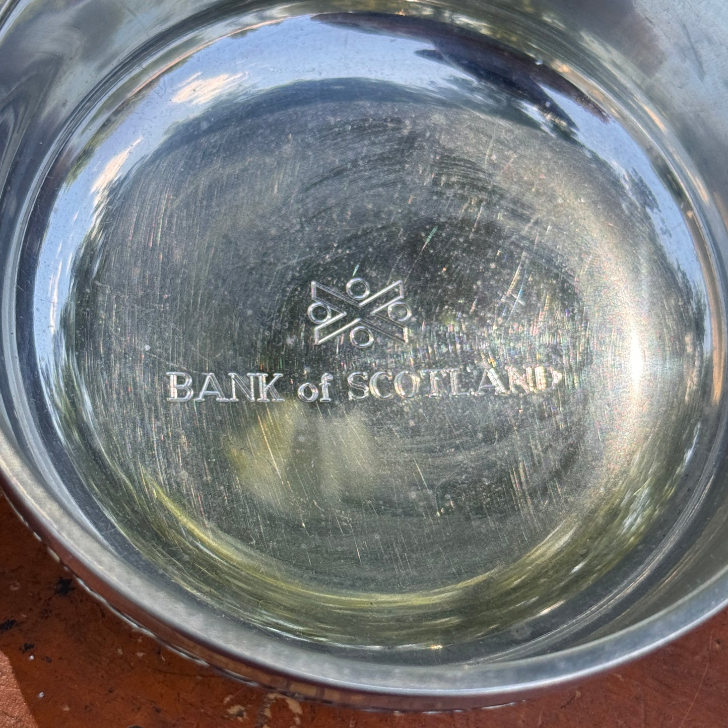 Scottish Piper Pewter Quaich Friendship Bowl for Scotch