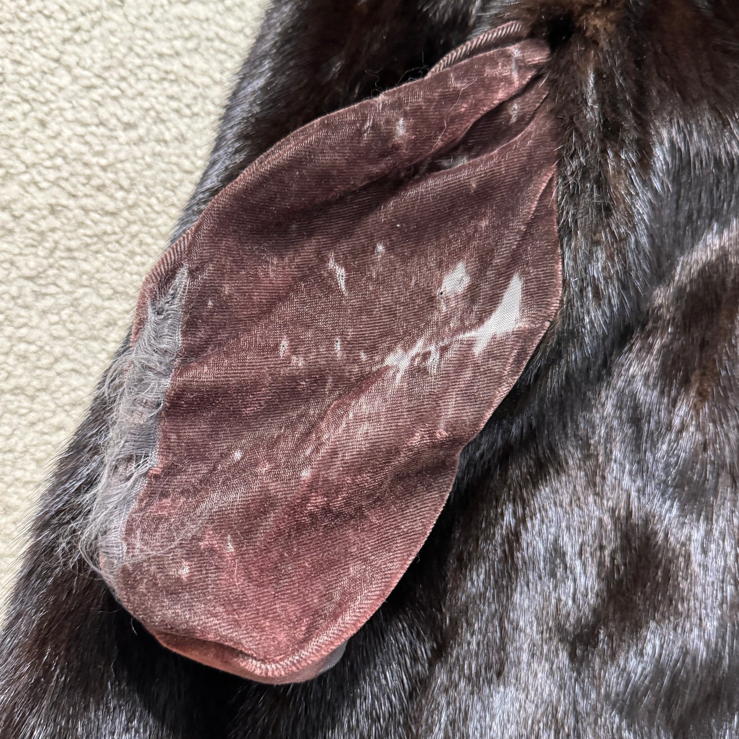 Vintage I. J. Fox Imperial Salon Boston Dark Mink Coat & Hood