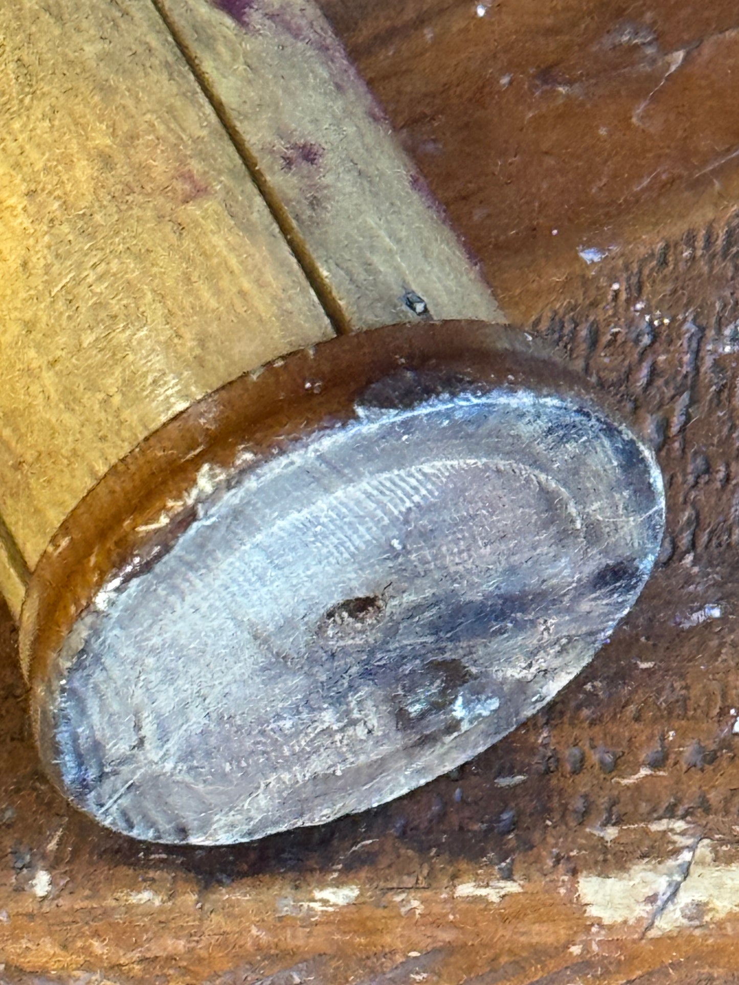 Vintage Miniature Chapel Shrine Mary Travel Altar