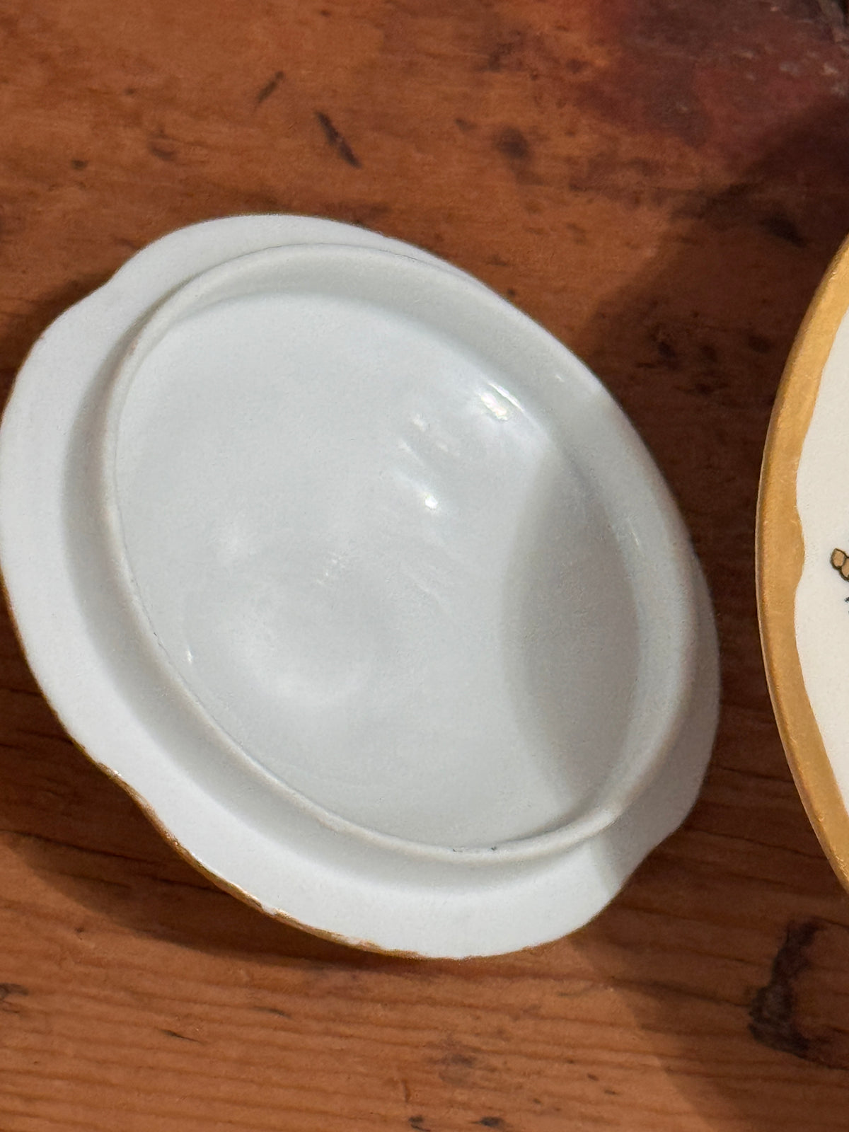 2 Pc J&C Louise Bavaria Porcelain Condensed Milk Container
