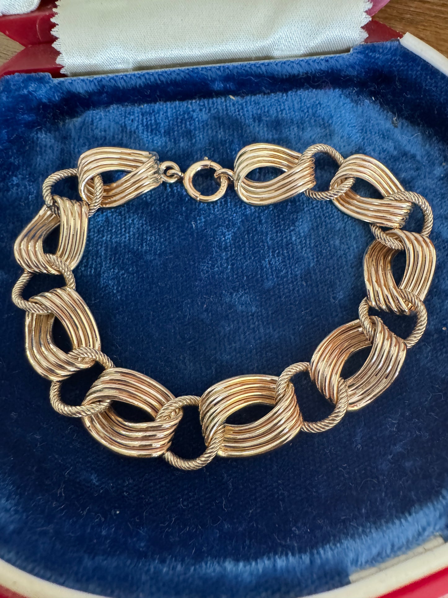 Vintage Highly Detailed Gold Filled 1/20th 12K Bracelet