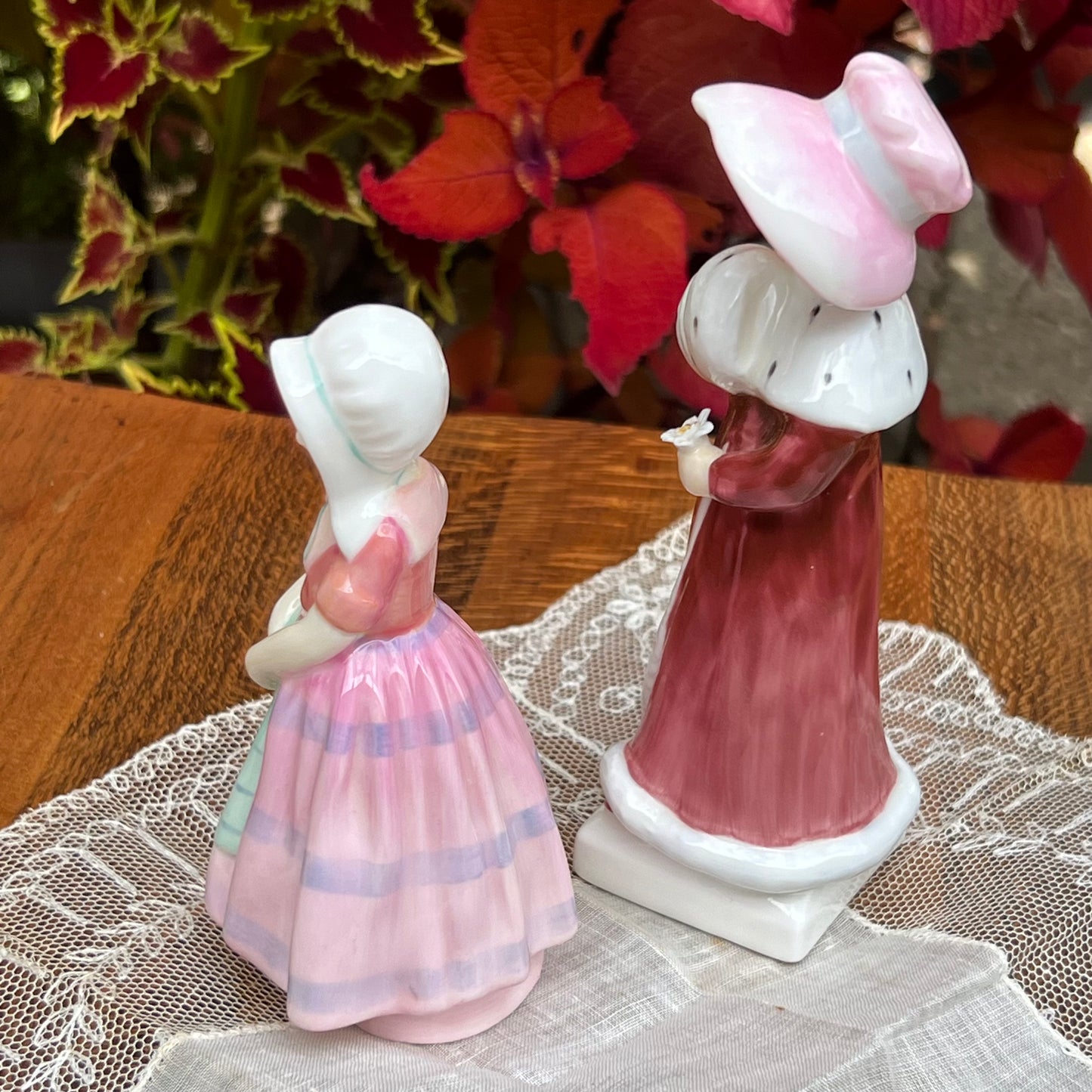 Two Vintage Royal Doulton Figurines "Tootles" HN1880 and "Sophie" HN2883