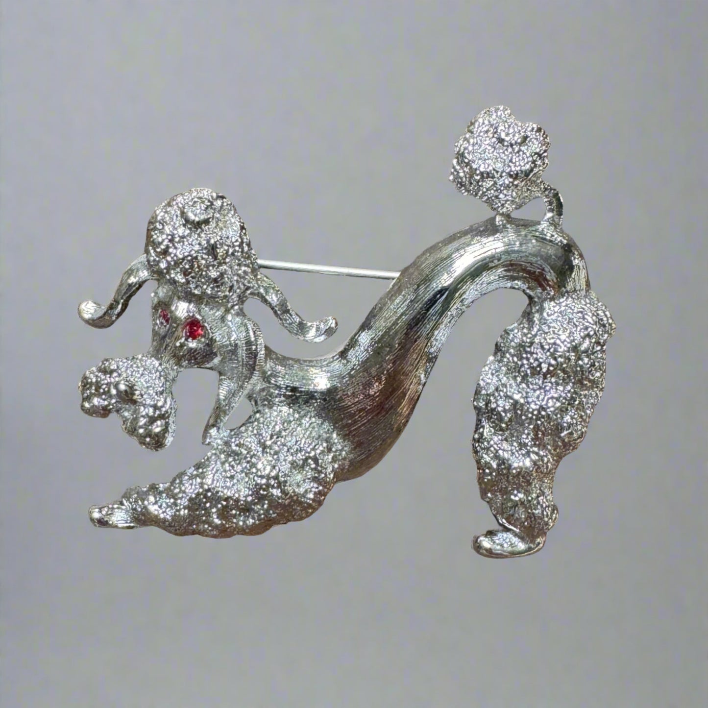 Vintage Monet French Poodle Pin