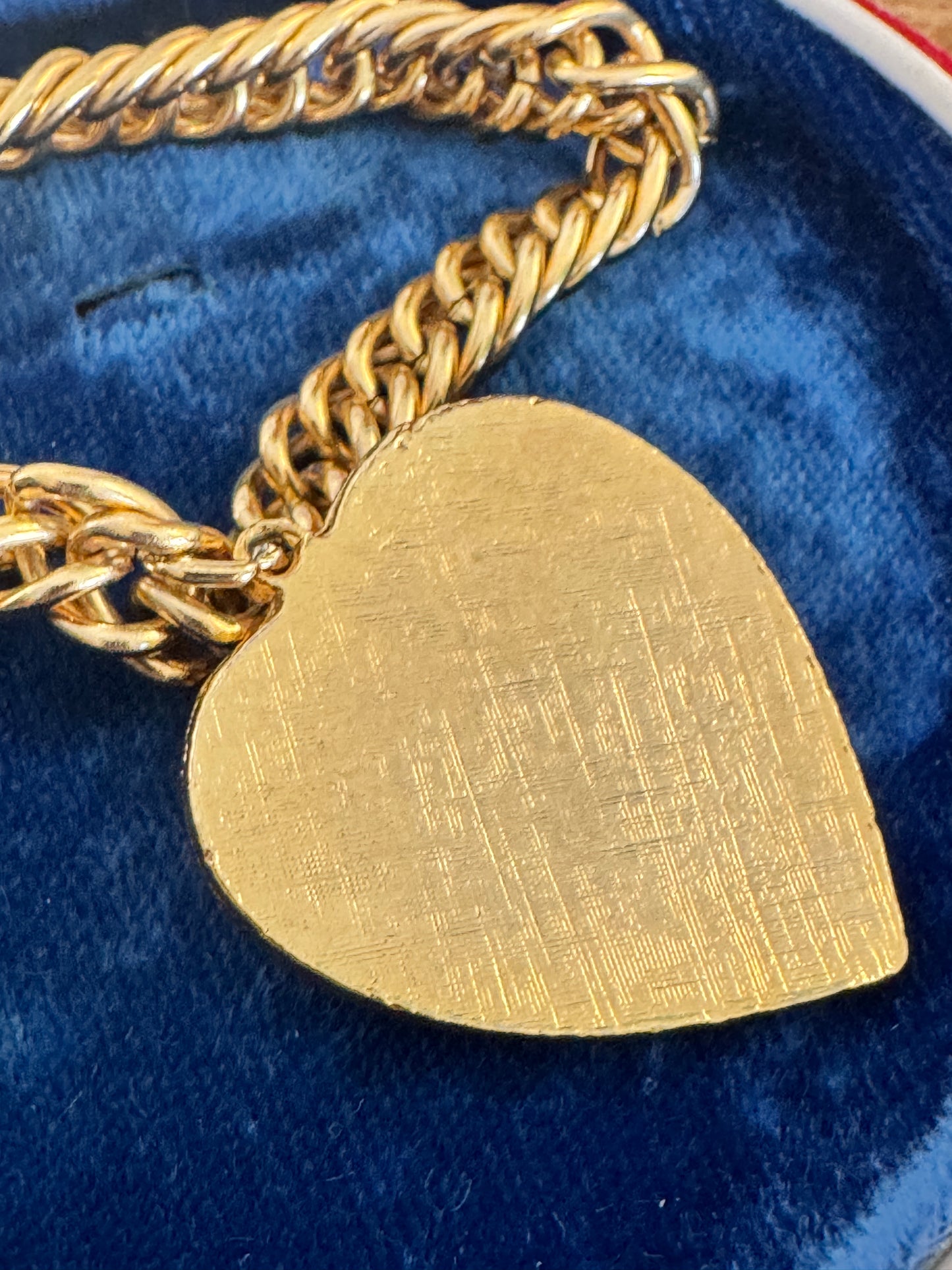 Vintage Love Birds Rhinestone Charm Bracelet