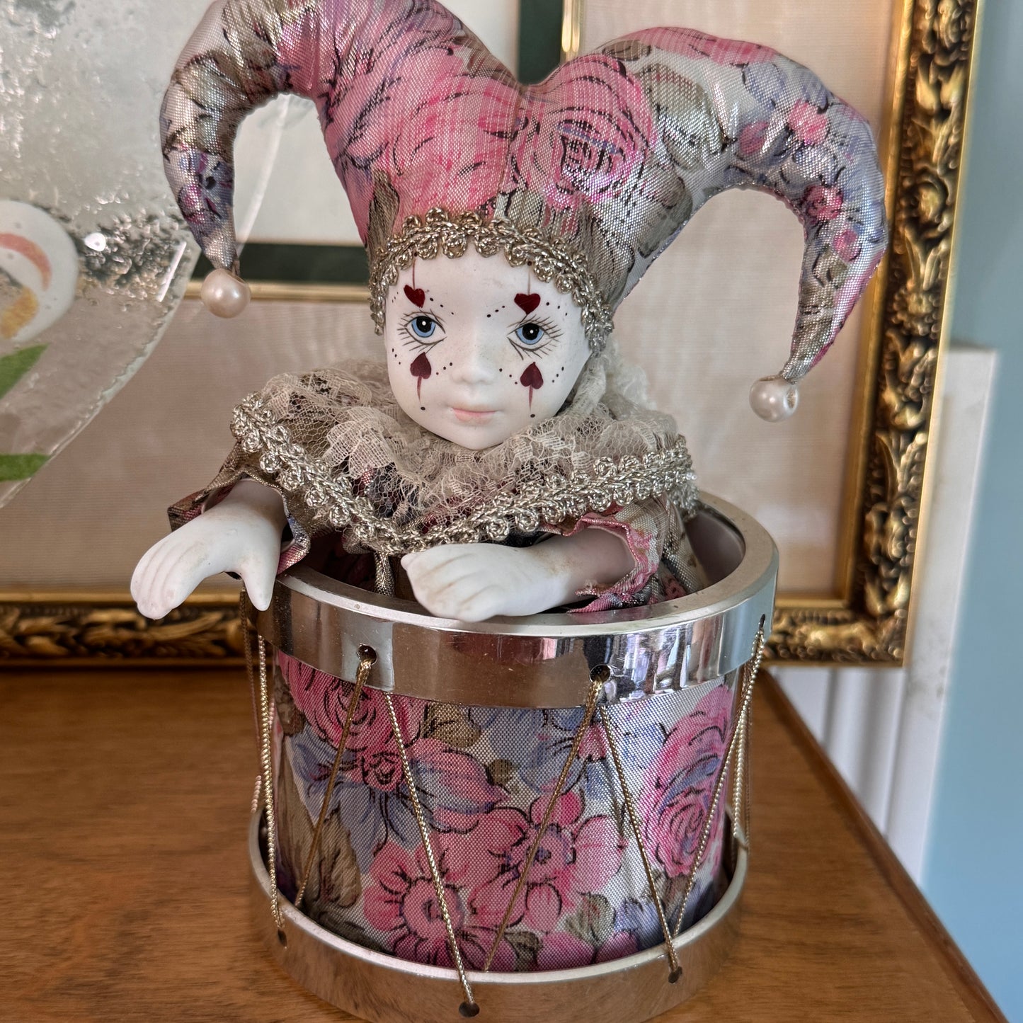 Vintage Westland "Somewhere in Time" Jester Music Box