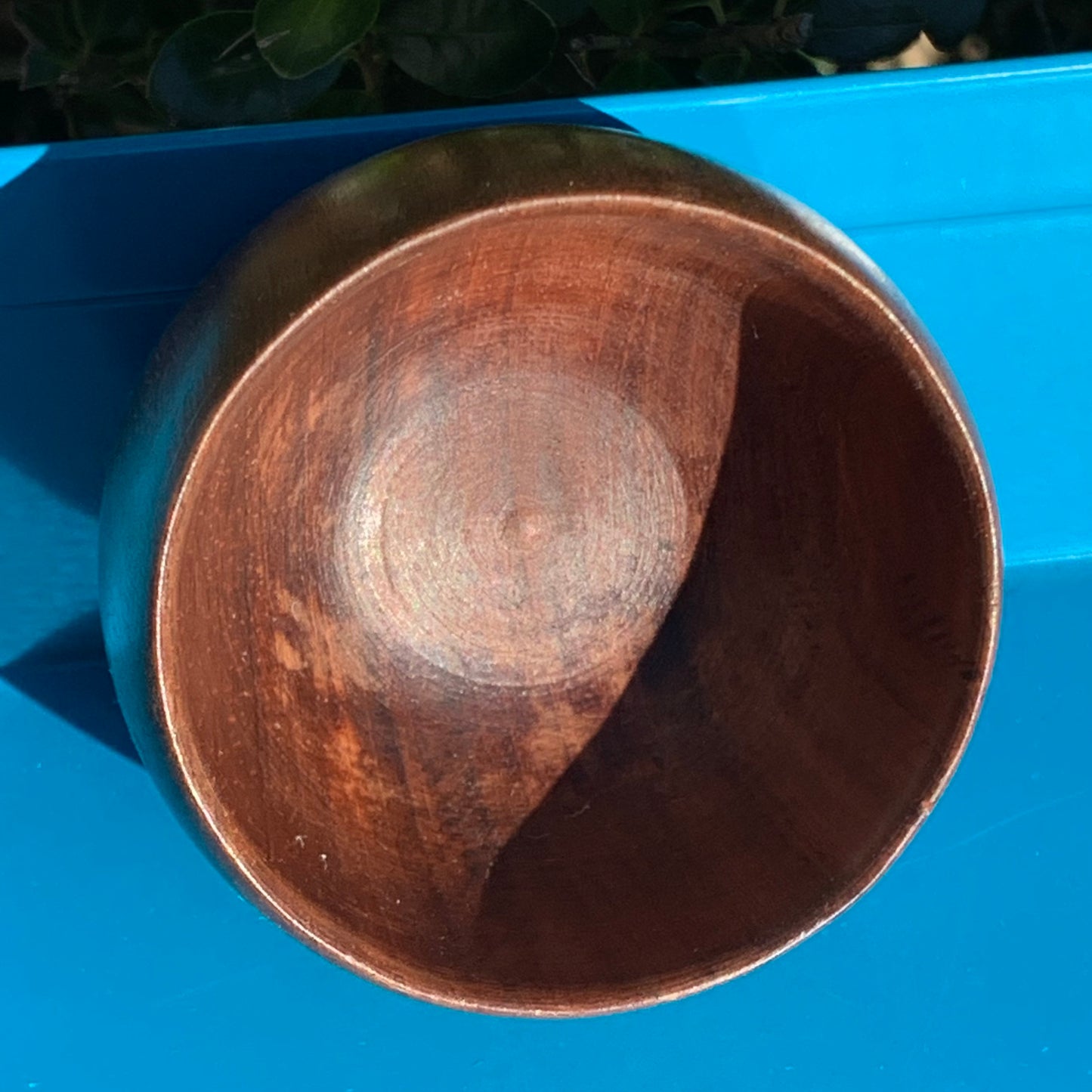 Vintage Hand Turned Costa Rican Cocobolo Rosewood Bowl