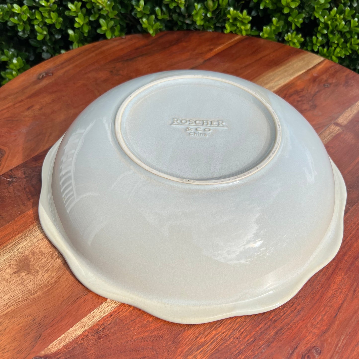 Large Roscher & Co Hobnail Serving  Bowl