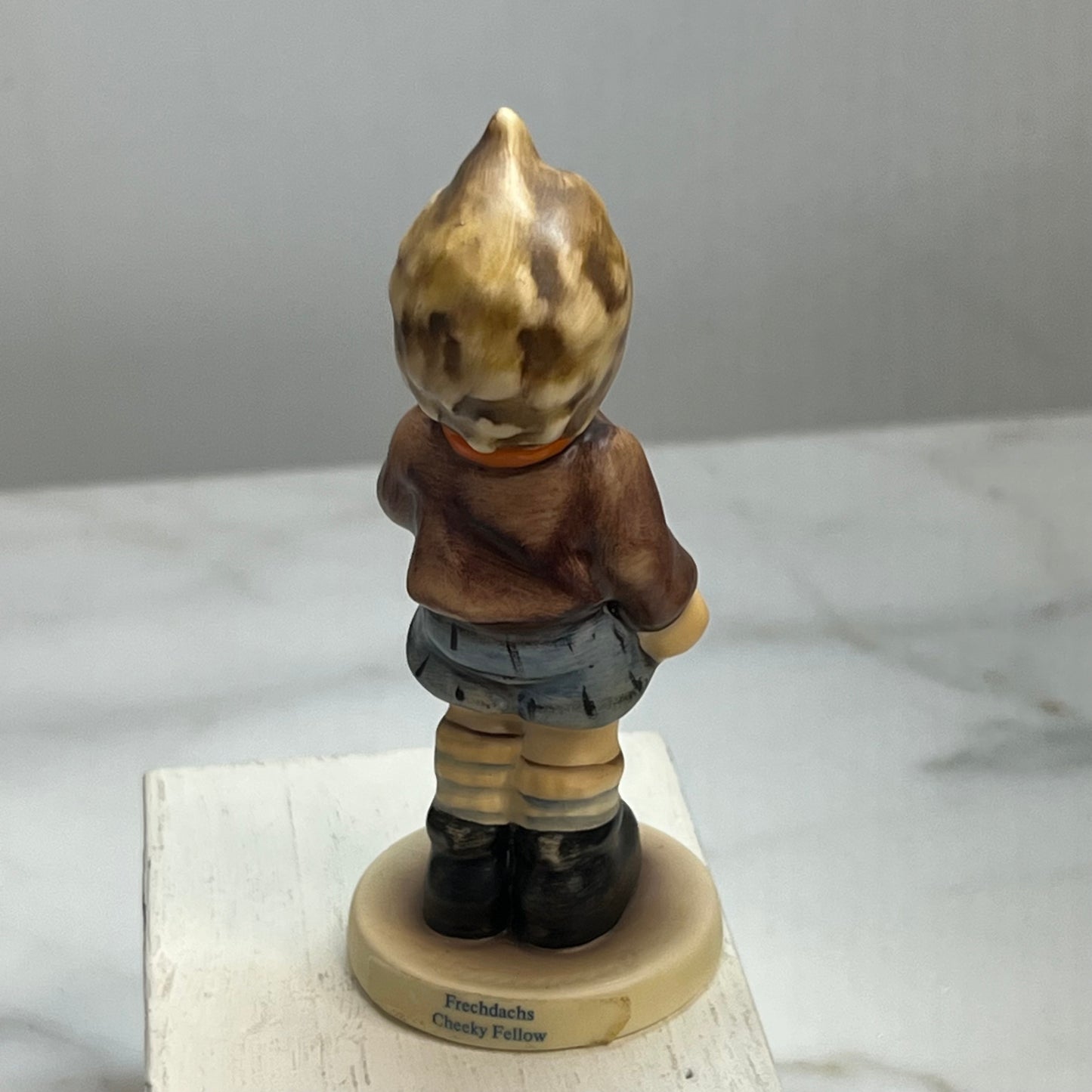 1992 Hummel "Cheeky Fellow" HUM 554 M. I. Hummel Club Figurine