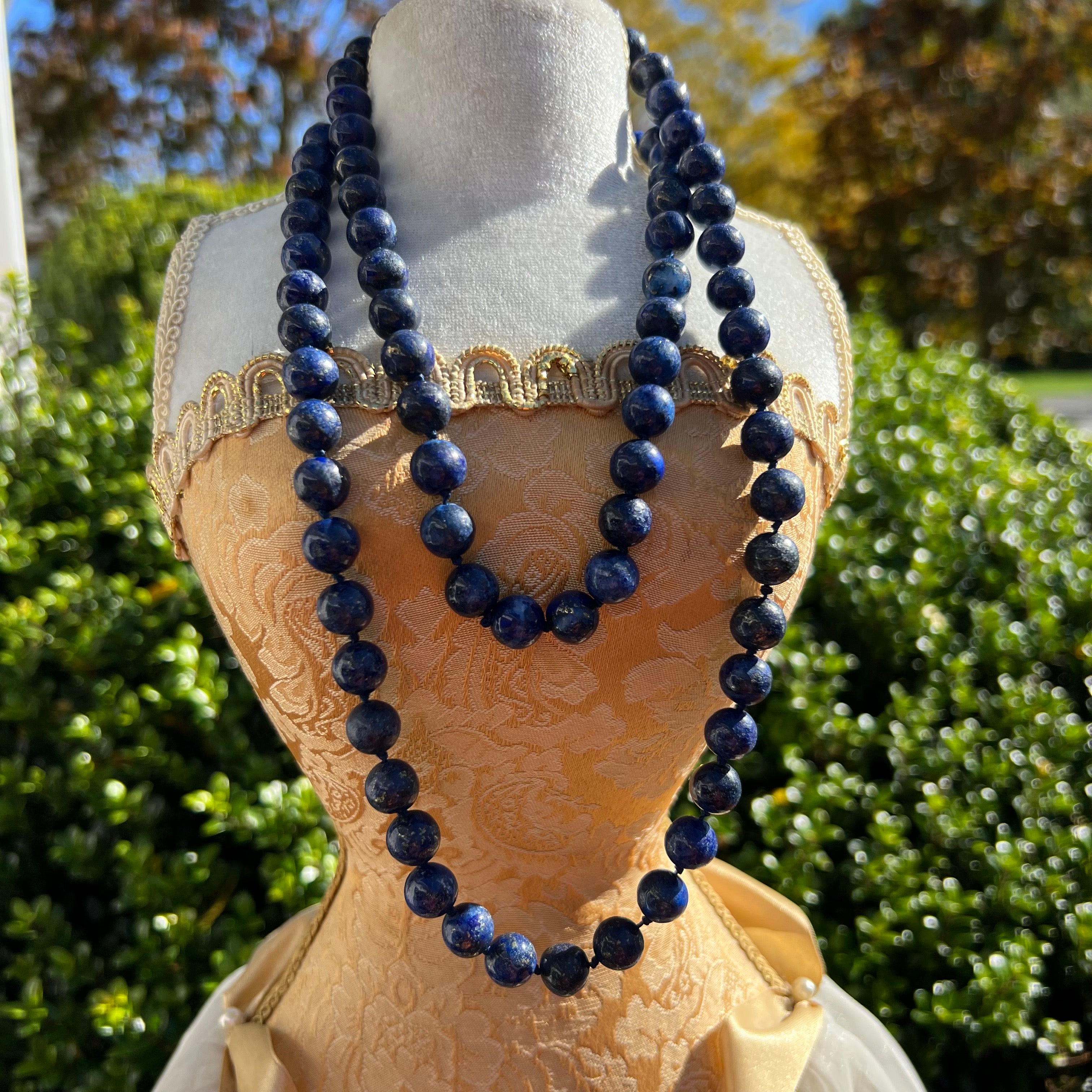 VTG Lapis Lazuli Necklace buy