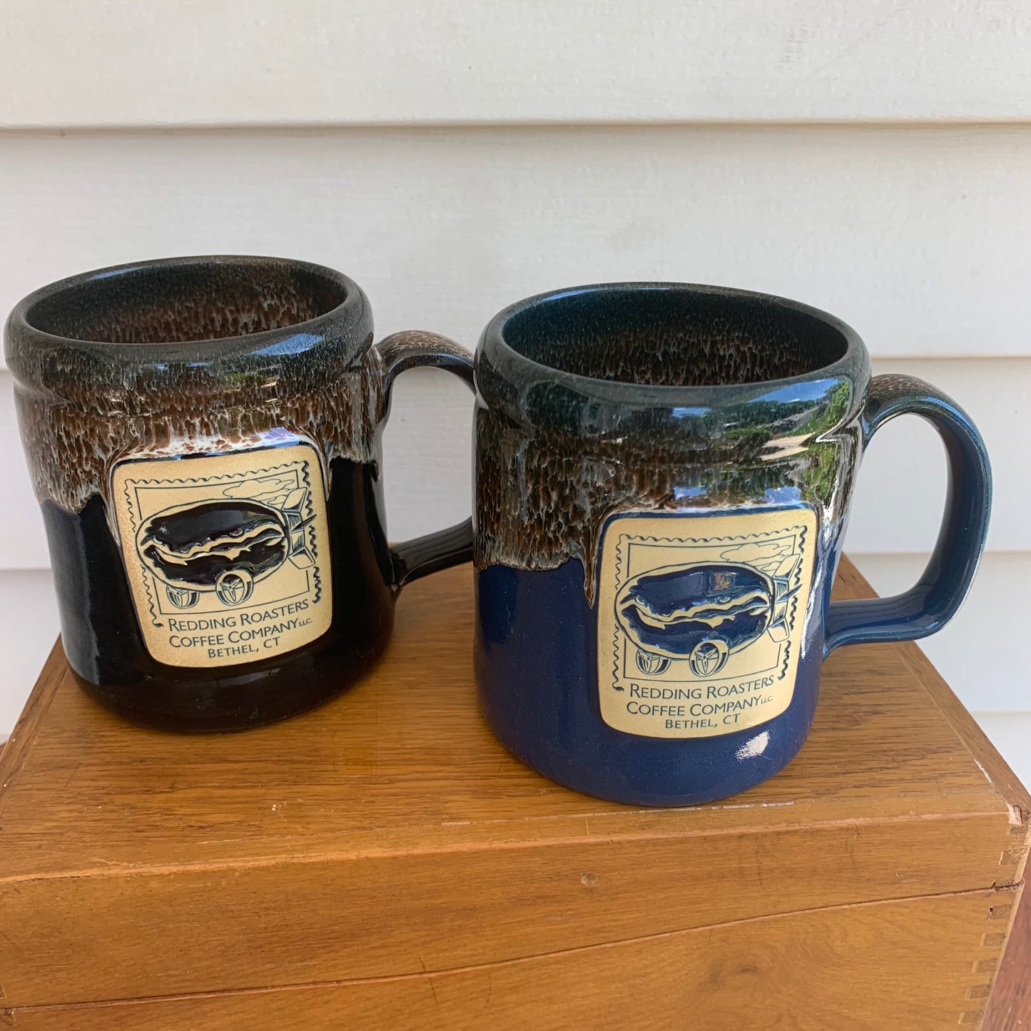 Two Redding Roasters Coffee Company Deneen Pottery Camper Mugs