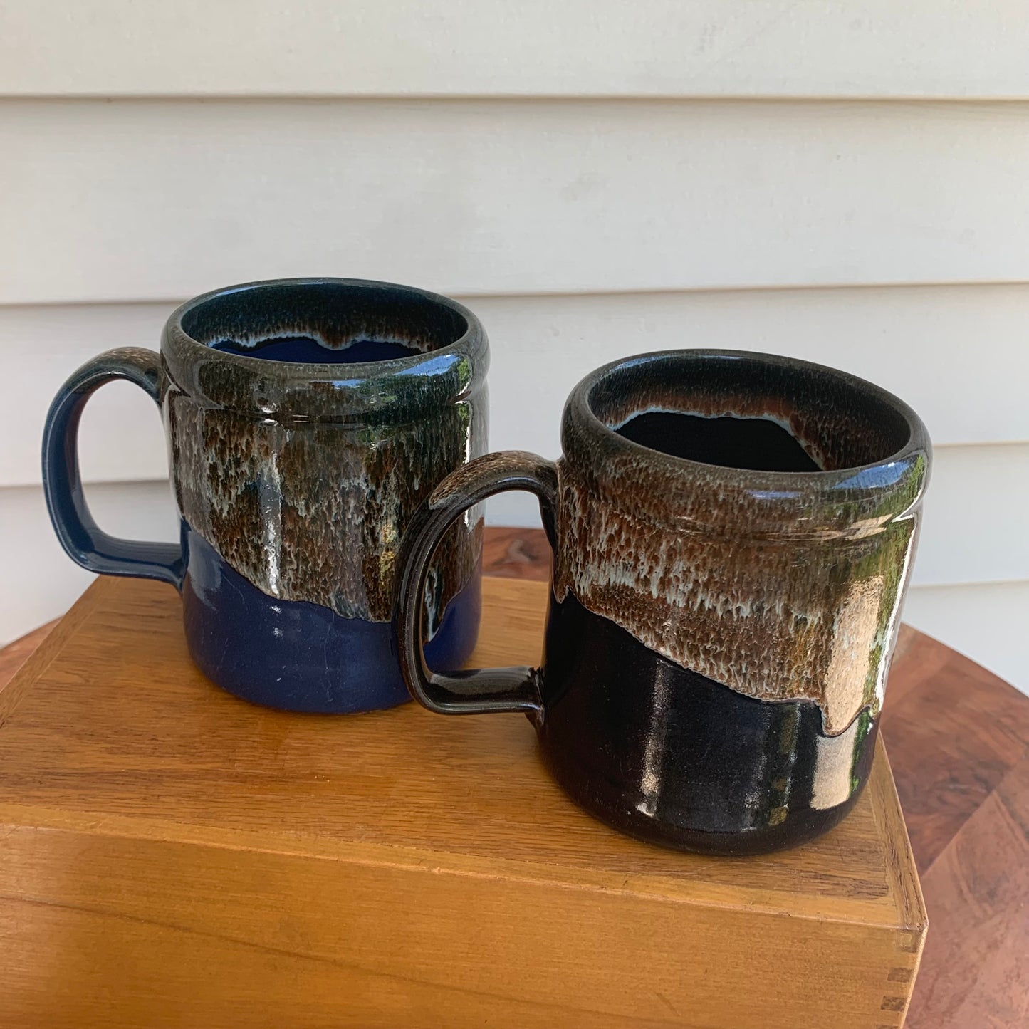 Two Redding Roasters Coffee Company Deneen Pottery Camper Mugs Coffee Cups