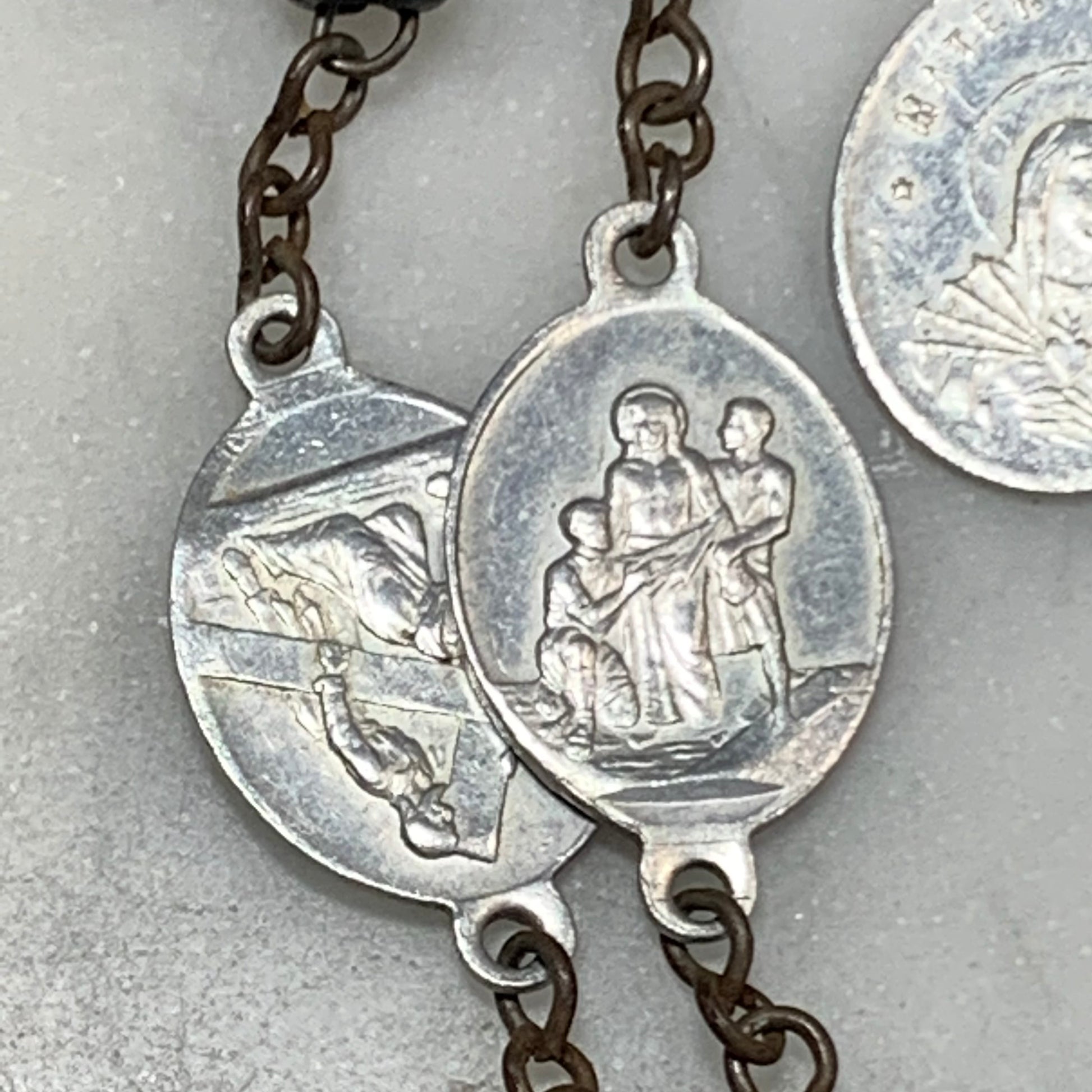Antique French Mother of Sorrows Servite Rosary