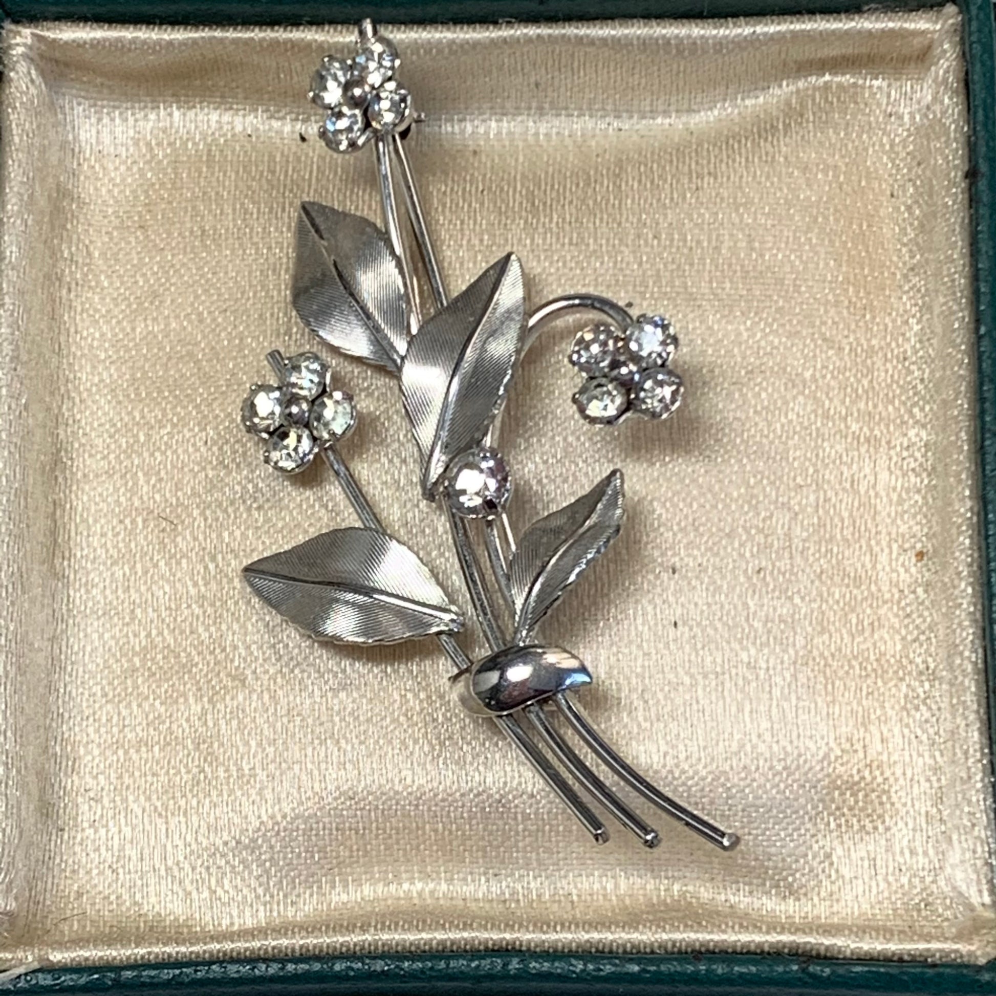 Vintage Krementz Floral Bouquet Pin