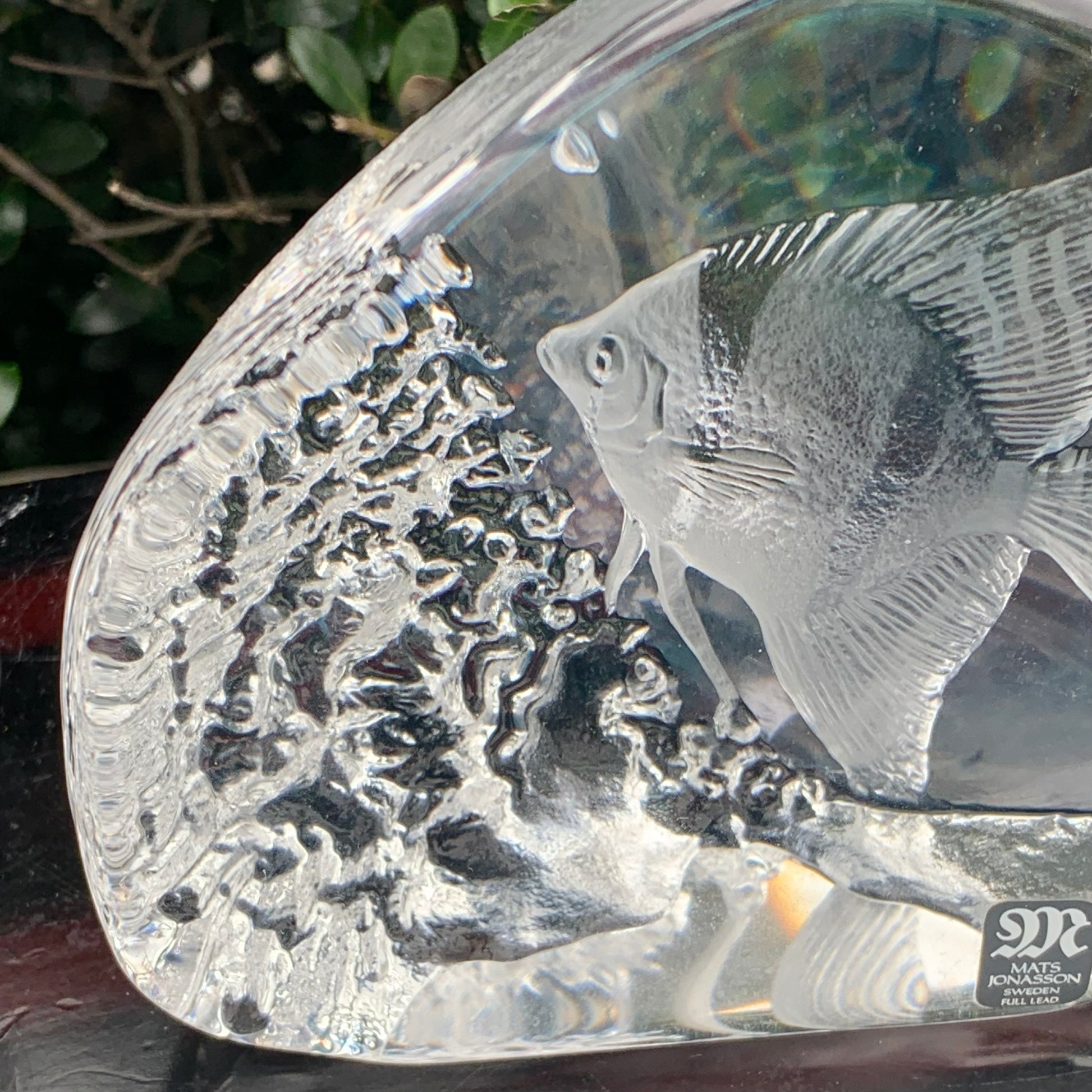 Mats Jonasson Swedish Scandinavian Handcrafted Angel Fish Mats Jonasson Swedish Scandinavian Handcrafted Angel Fish
