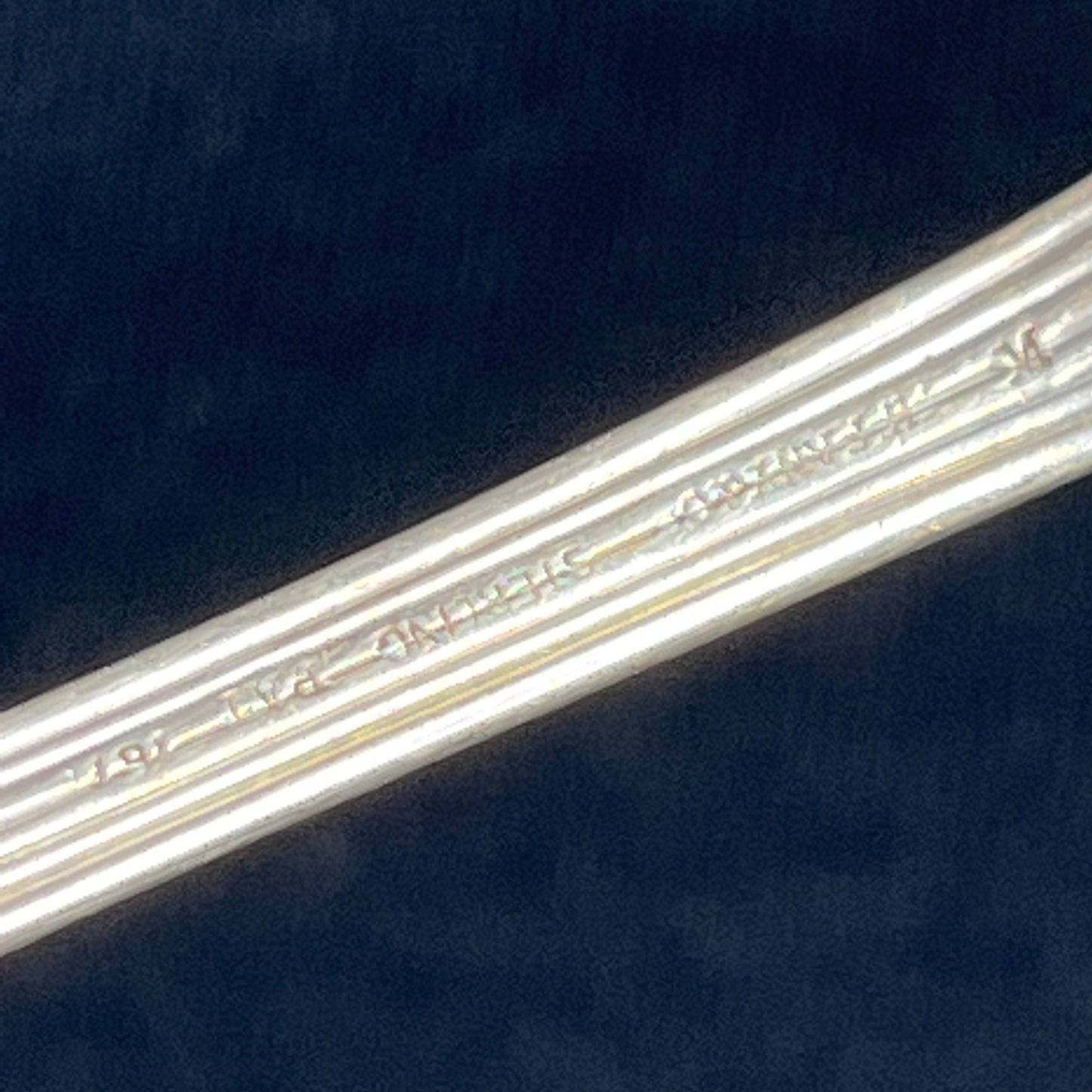 Japanese By Tiffany & Co Sterling Silver Fish Fork Audubon