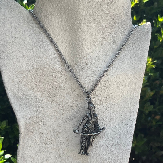 Unique Ancient Man Pendant Necklace
