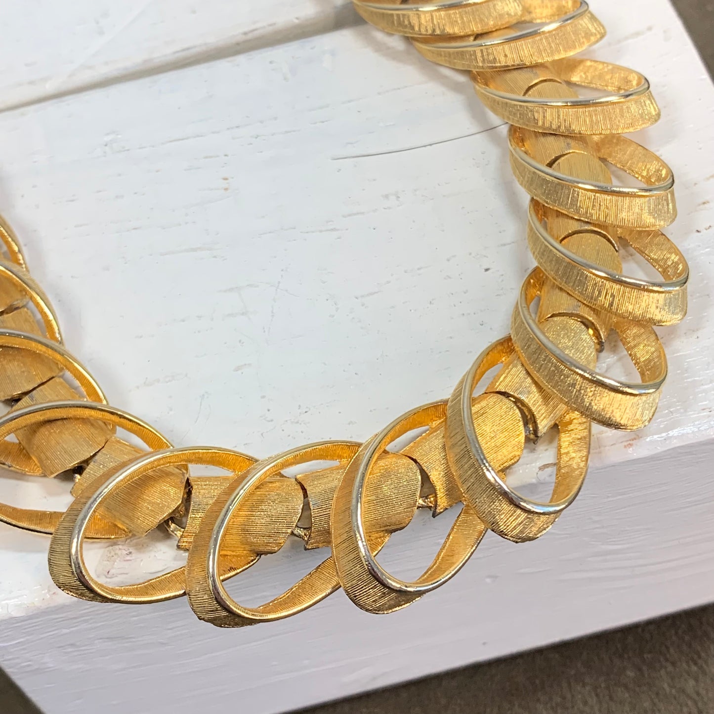 Vintage Kramer Mid Century Modern Collar Necklace