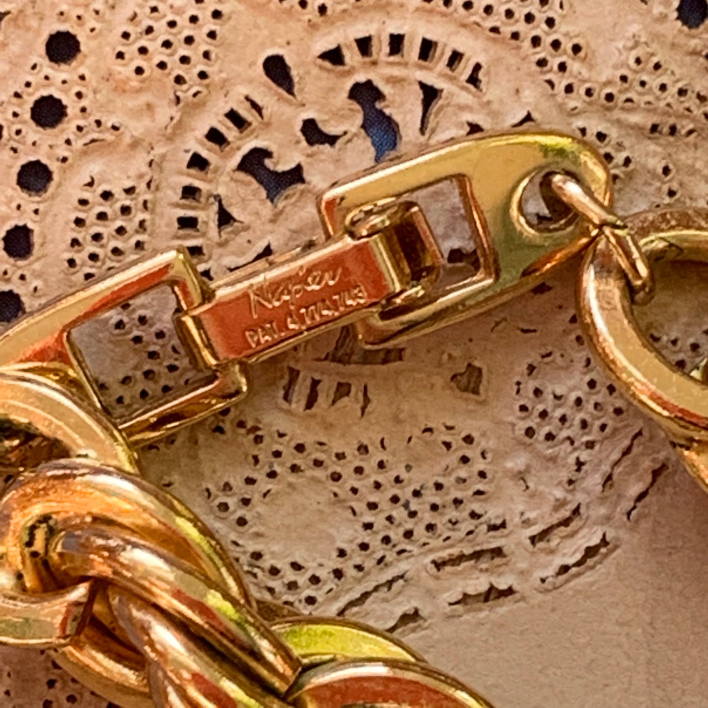 Vintage Napier Necklace - Lady Slippers