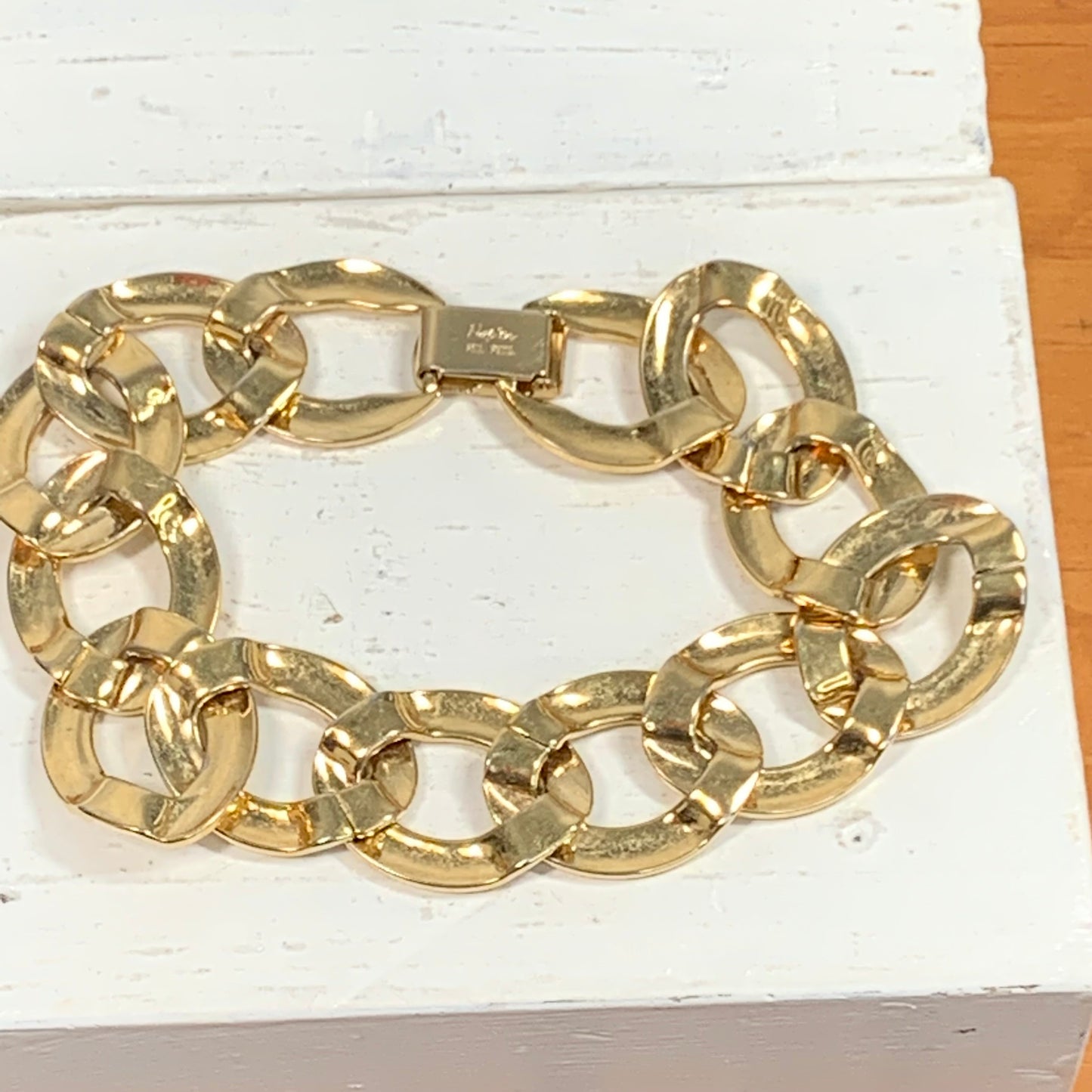 Vintage Napier Entwined Ovals Bracelet